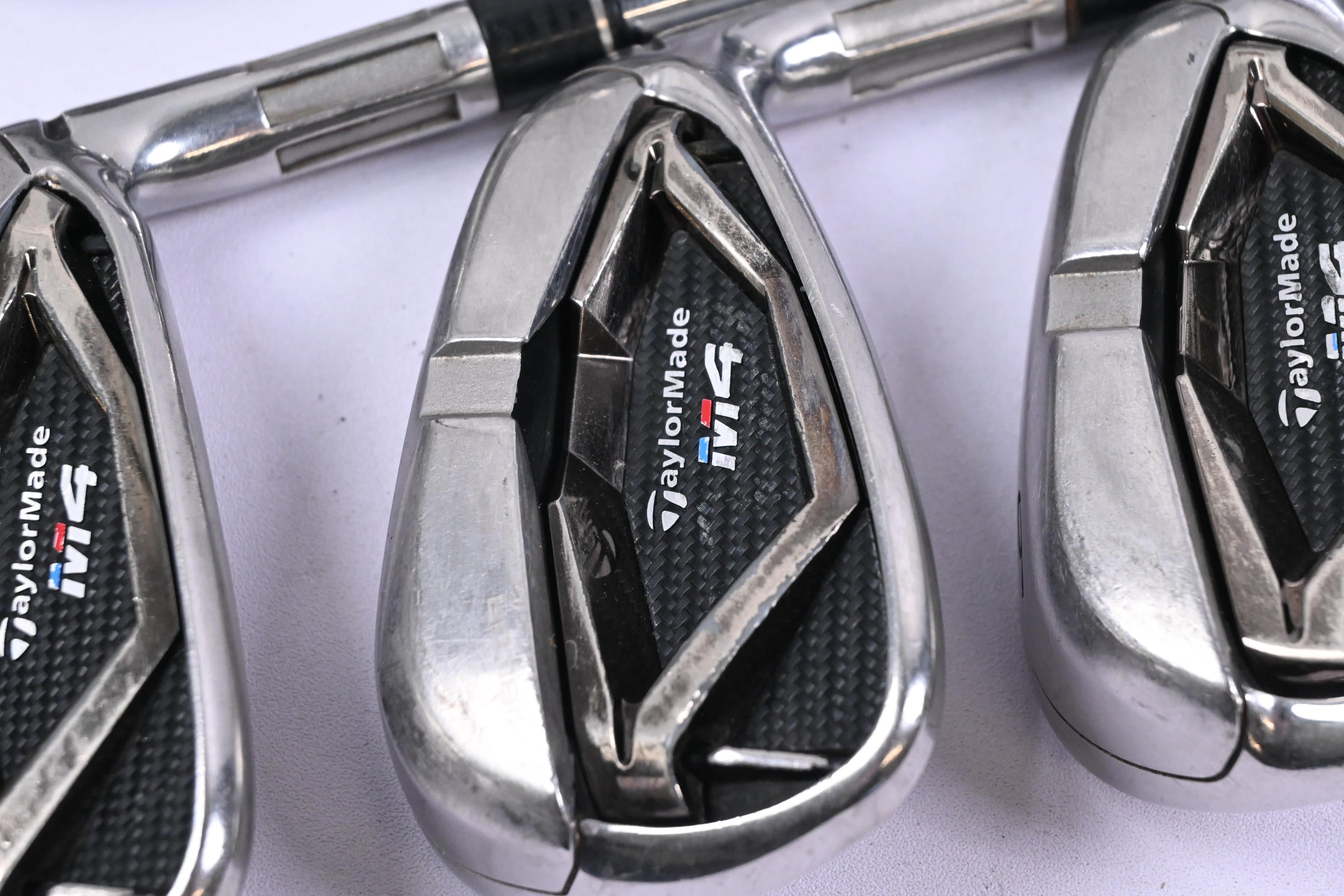 Taylormade M4 Irons / 4-9i / Stiff Flex KBS Max 85 Shafts