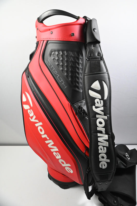 Taylormade Stealth Tour Bag / 6-Way Divider / Red, Black