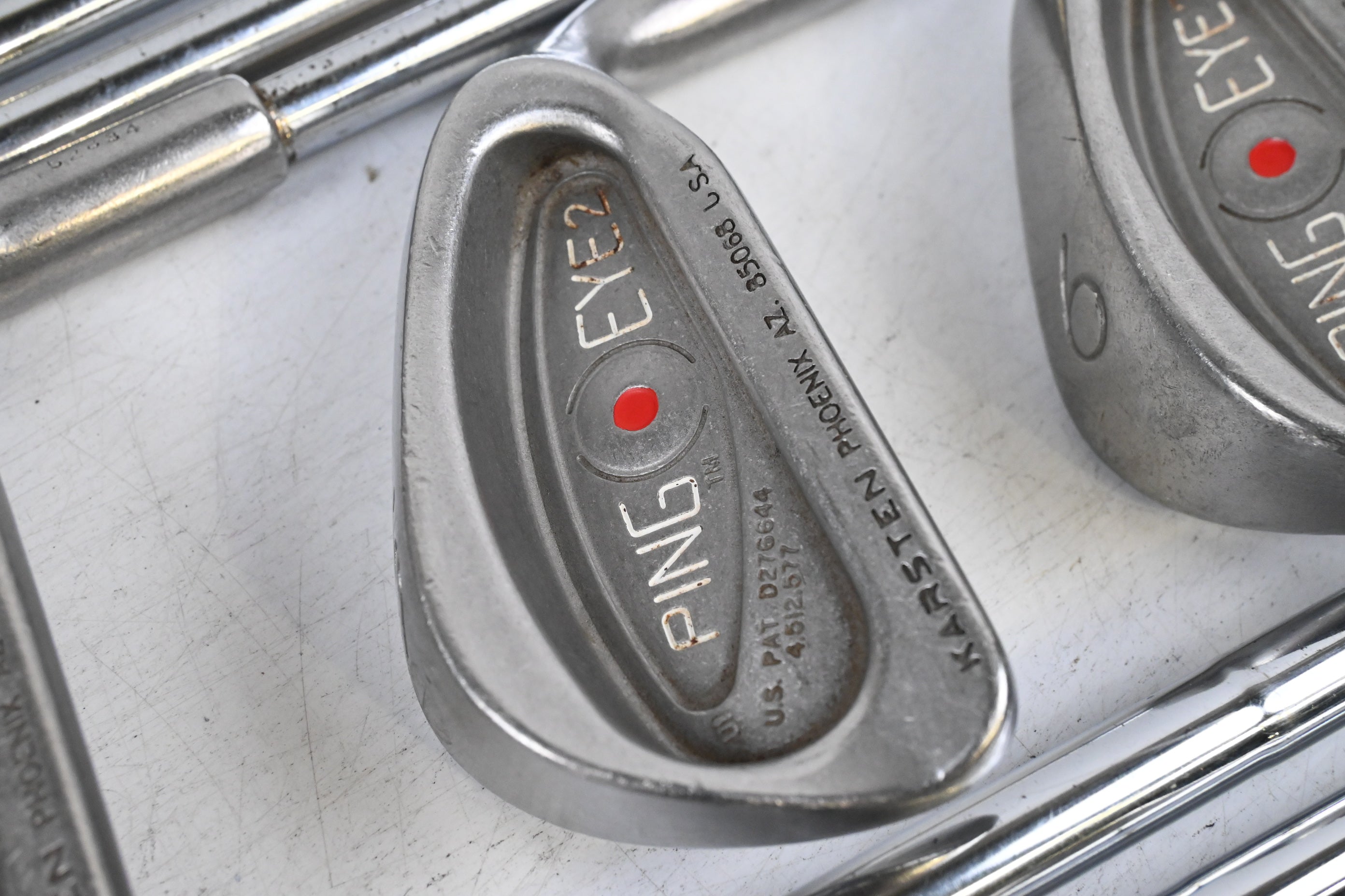 Ping Eye 2 Irons / 2-PW+SW / Red Dot / Stiff Flex Ping Karsten Shafts