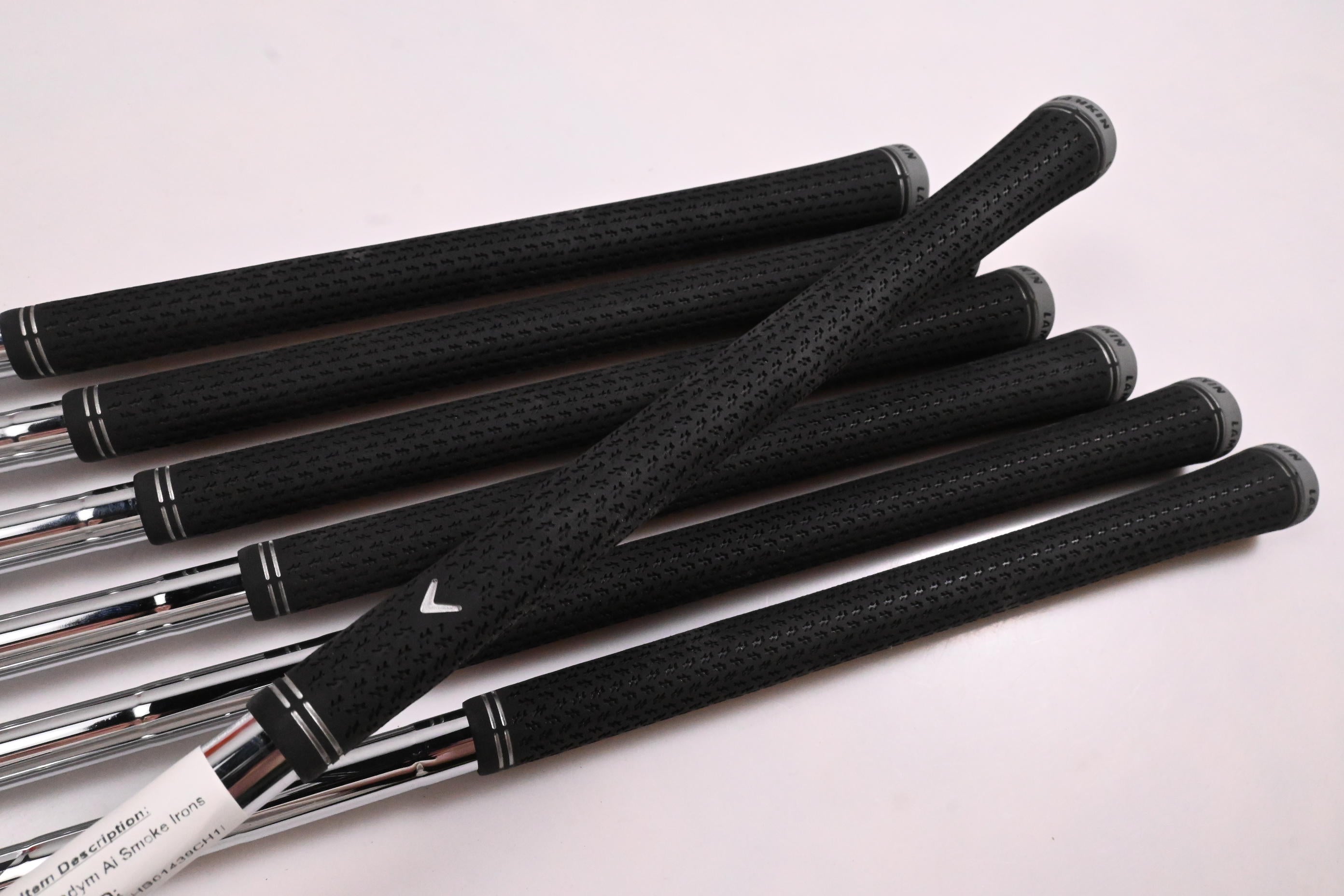 Callaway Paradym Ai Smoke Irons / 4-PW / Stiff Flex Elevate MPH 95 Shafts