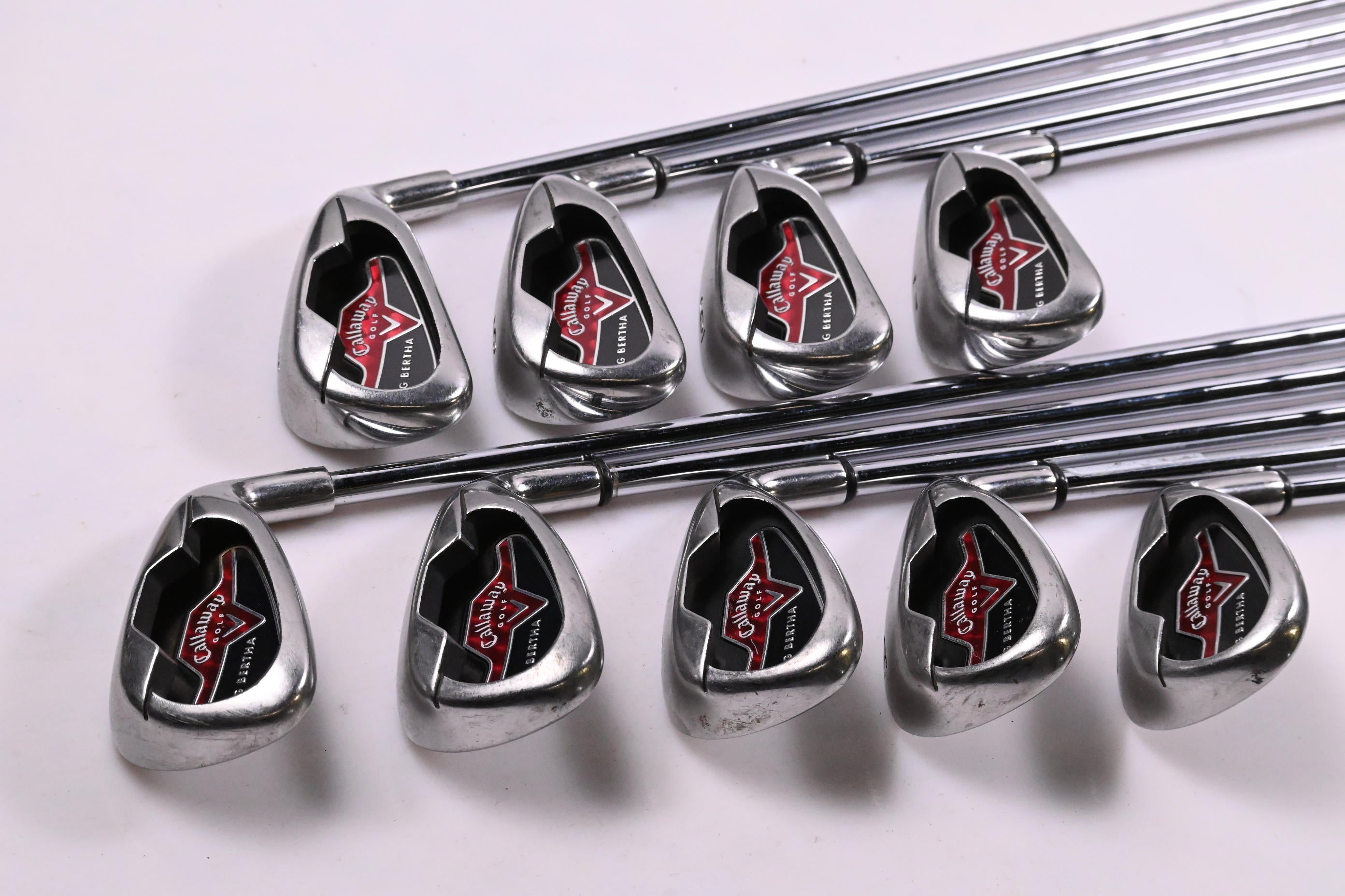 Callaway Big Bertha 2006 Irons / 4-PW+AW+SW / Regular Flex Callaway Big Bertha