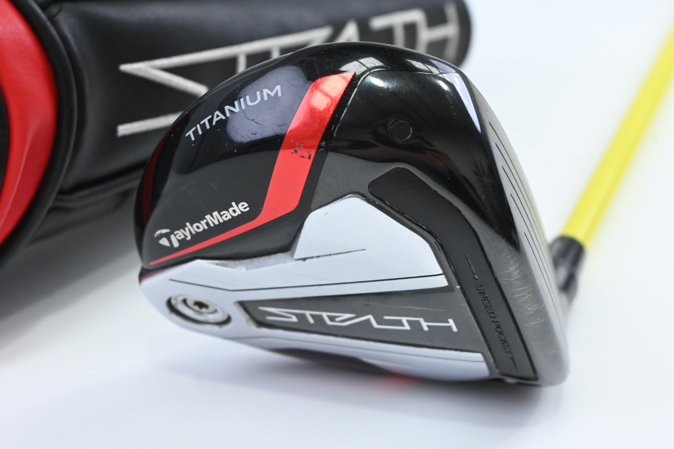 Taylormade Stealth Plus #3 Wood / 15 Degree / Stiff Flex HZRDUS Yellow 76 Shaft