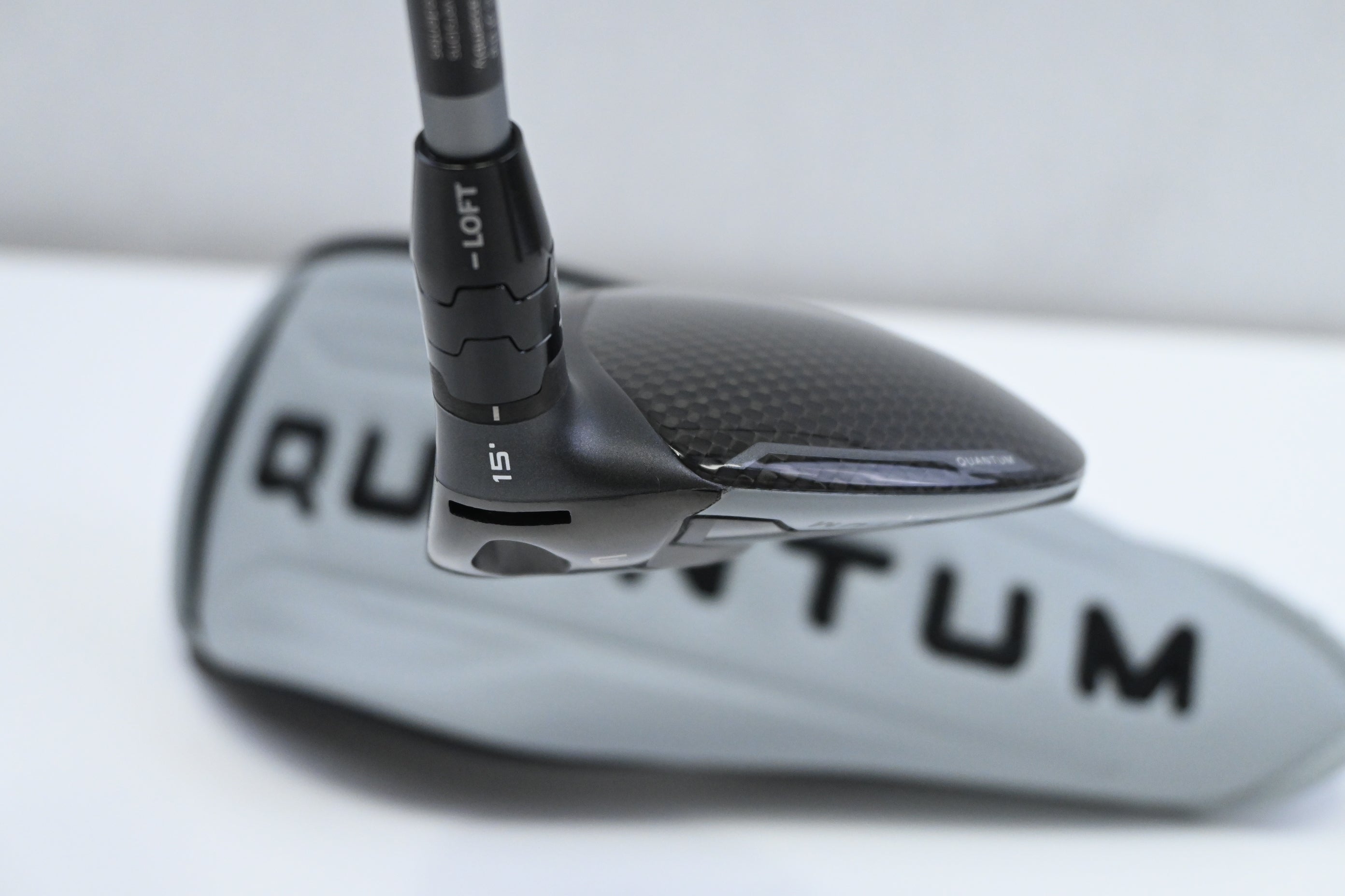 Callaway Quantum Max #3 Wood / 15 Degree / Stiff Flex Denali Frost silver 60