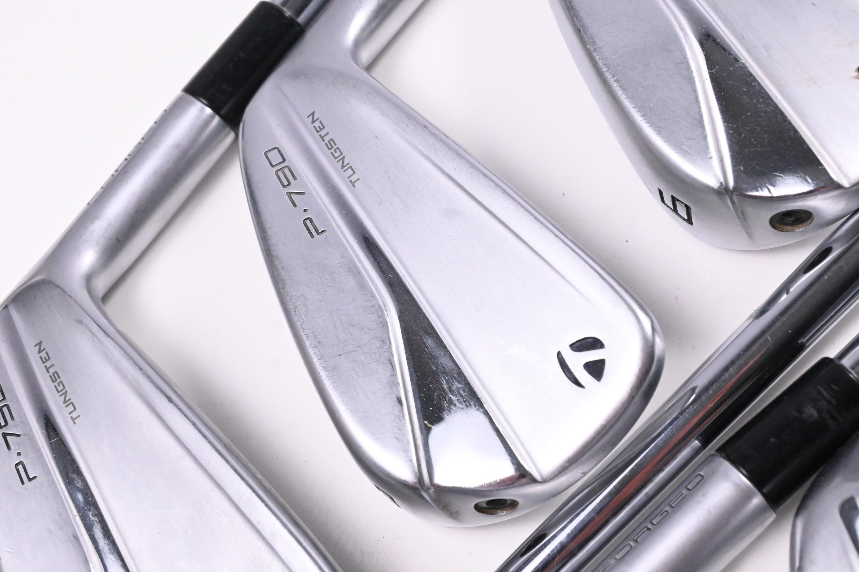 Taylormade P790 2021 Irons / 4-PW+GW / Stiff Flex DG 105 S300 Shafts / No 7 Iron