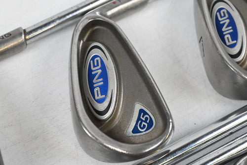 Ping G5 Irons / 5-PW+SW / Orange Dot / Regular Flex Ping Shafts