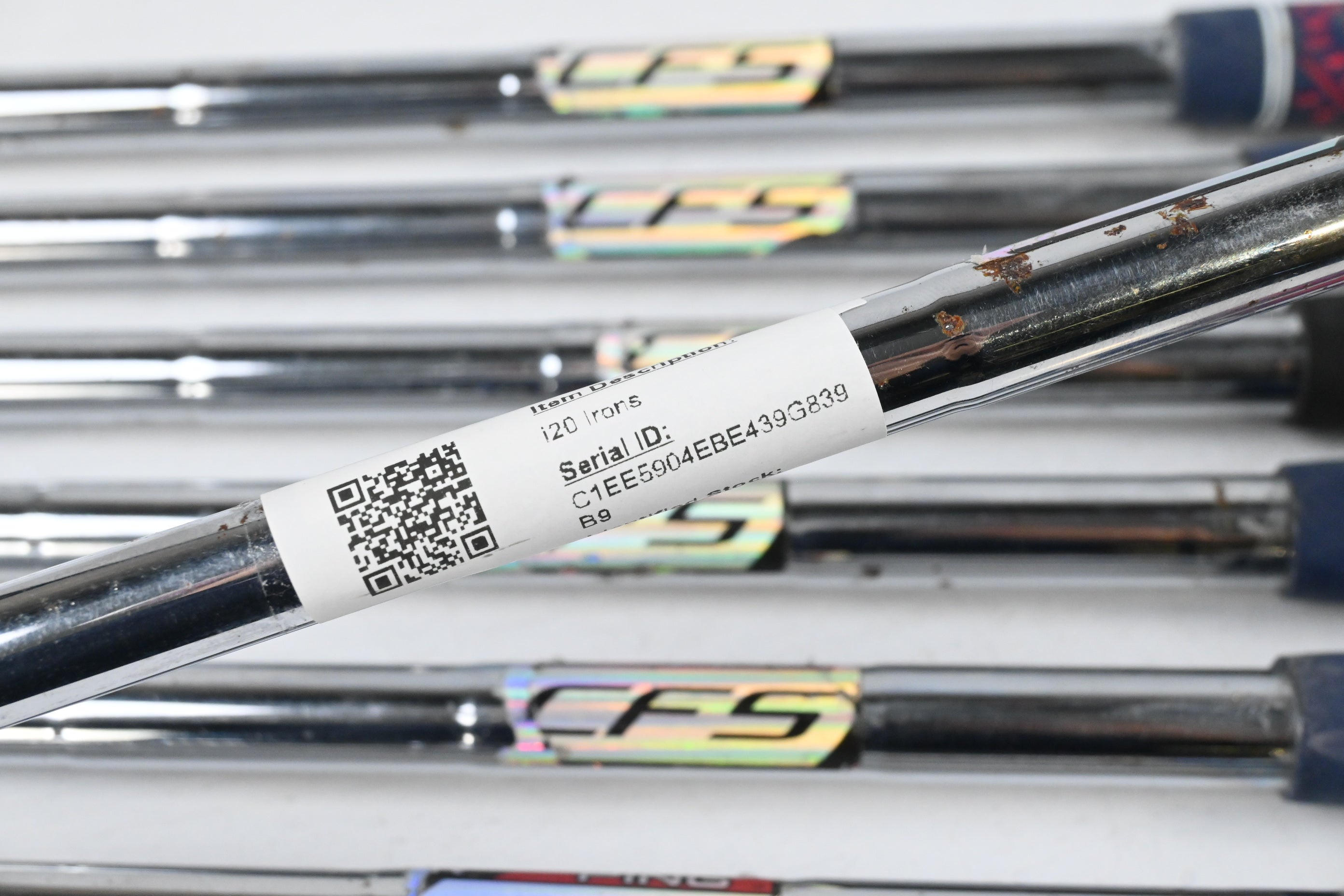 Ping i20 Irons / 5-PW+GW / Black Dot / Regular Flex Ping CFS Shafts