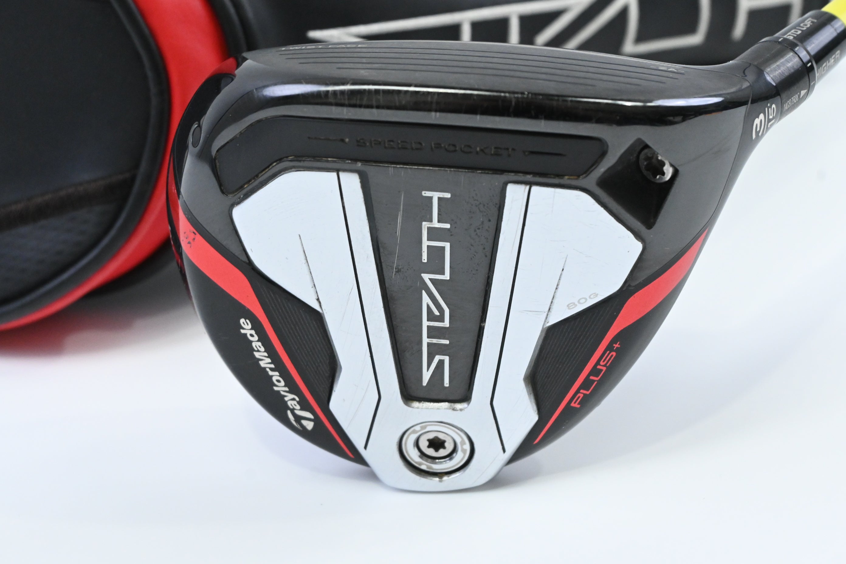 Taylormade Stealth Plus #3 Wood / 15 Degree / Stiff Flex HZRDUS Yellow 76 Shaft