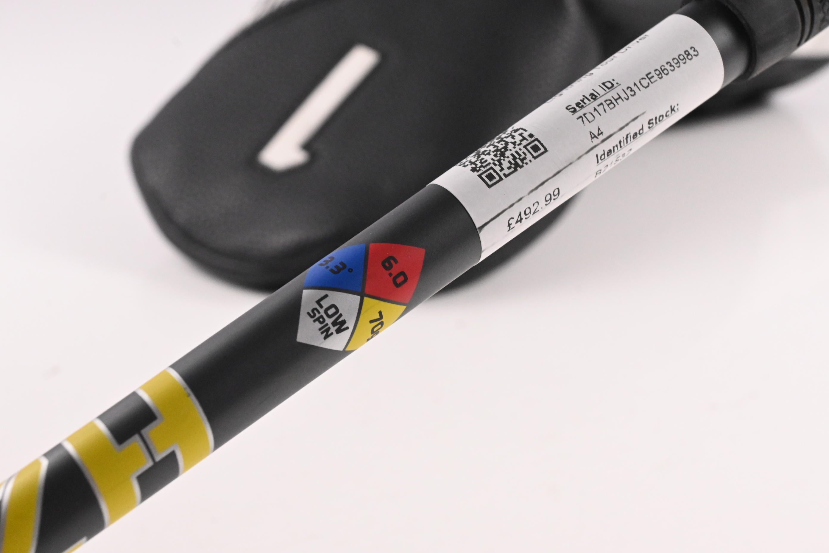 PXG Lightning Tour Driver / 9 Degree / Stiff Flex HZRDUS Smoke Yellow 70 Shaft