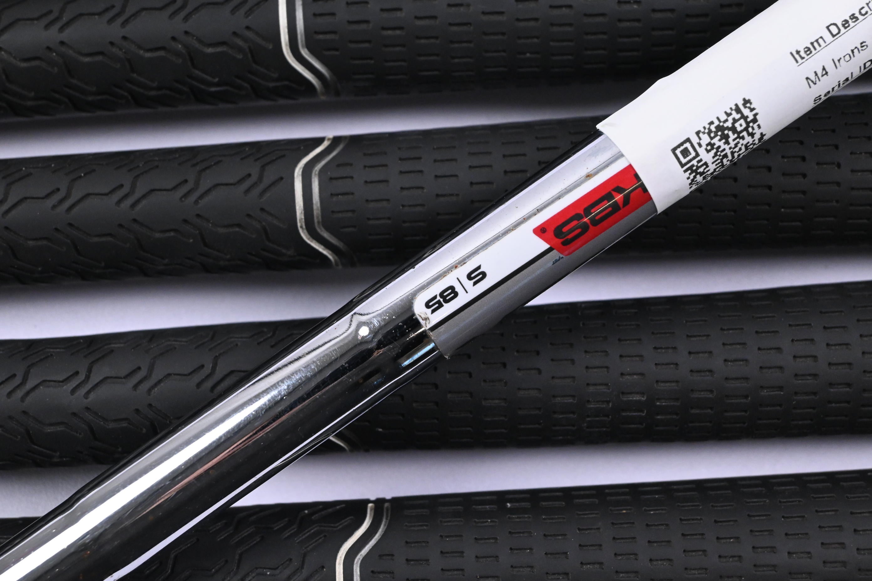 Taylormade M4 Irons / 4-9i / Stiff Flex KBS Max 85 Shafts
