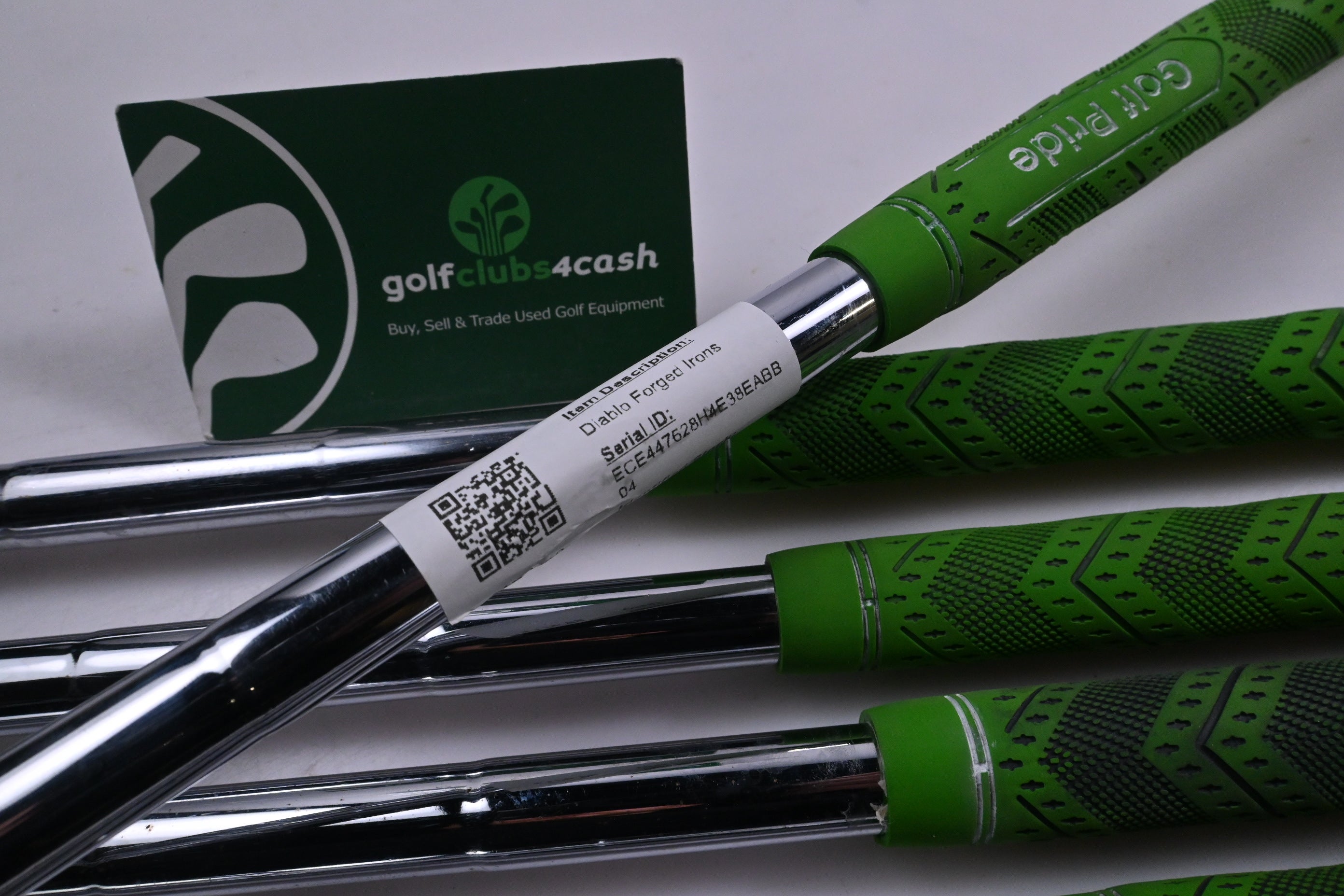 Callaway Diablo Forged Irons / 4-PW / Stiff Flex Steel Shafts