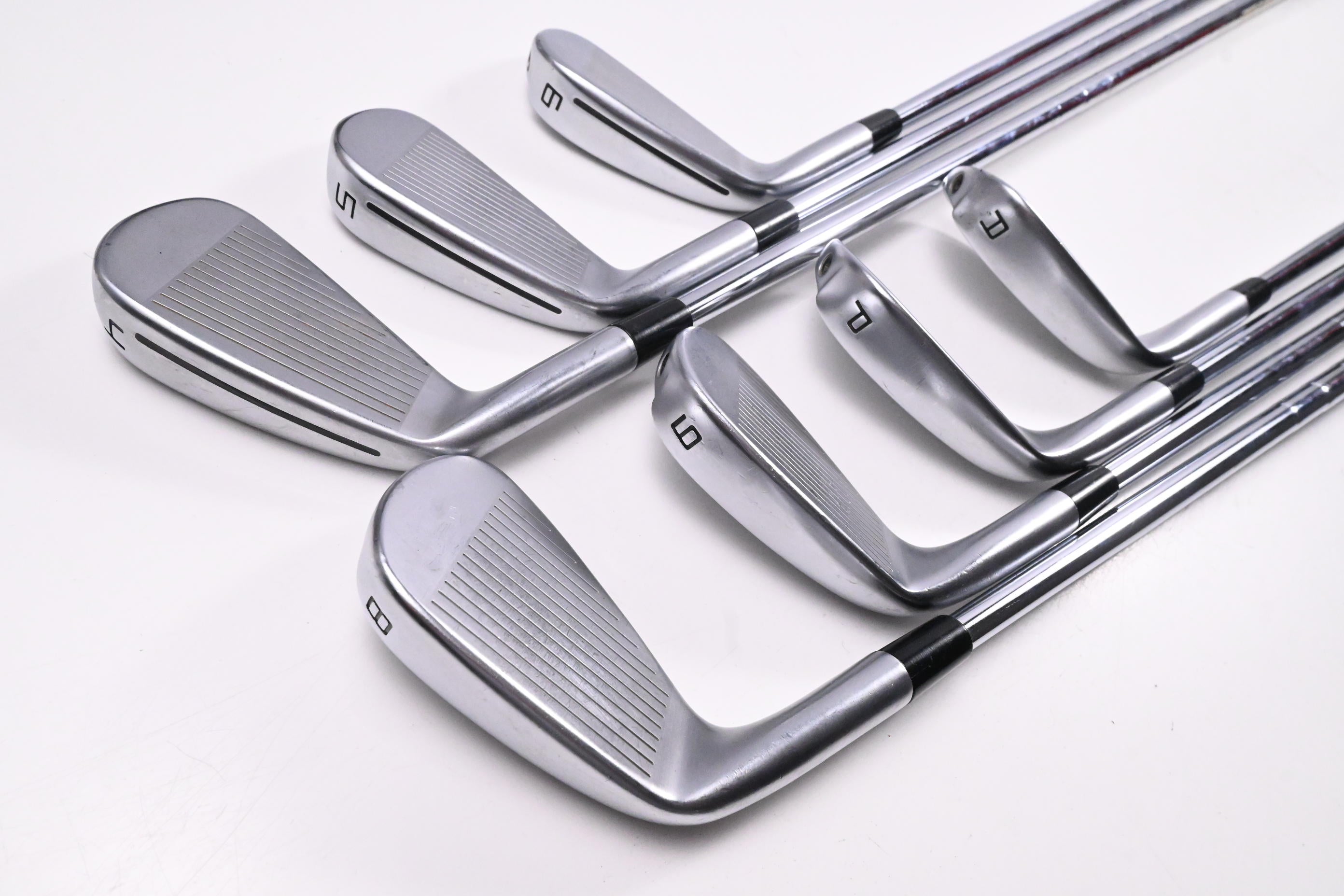 Taylormade P790 2021 Irons / 4-PW+GW / Stiff Flex DG 105 S300 Shafts / No 7 Iron