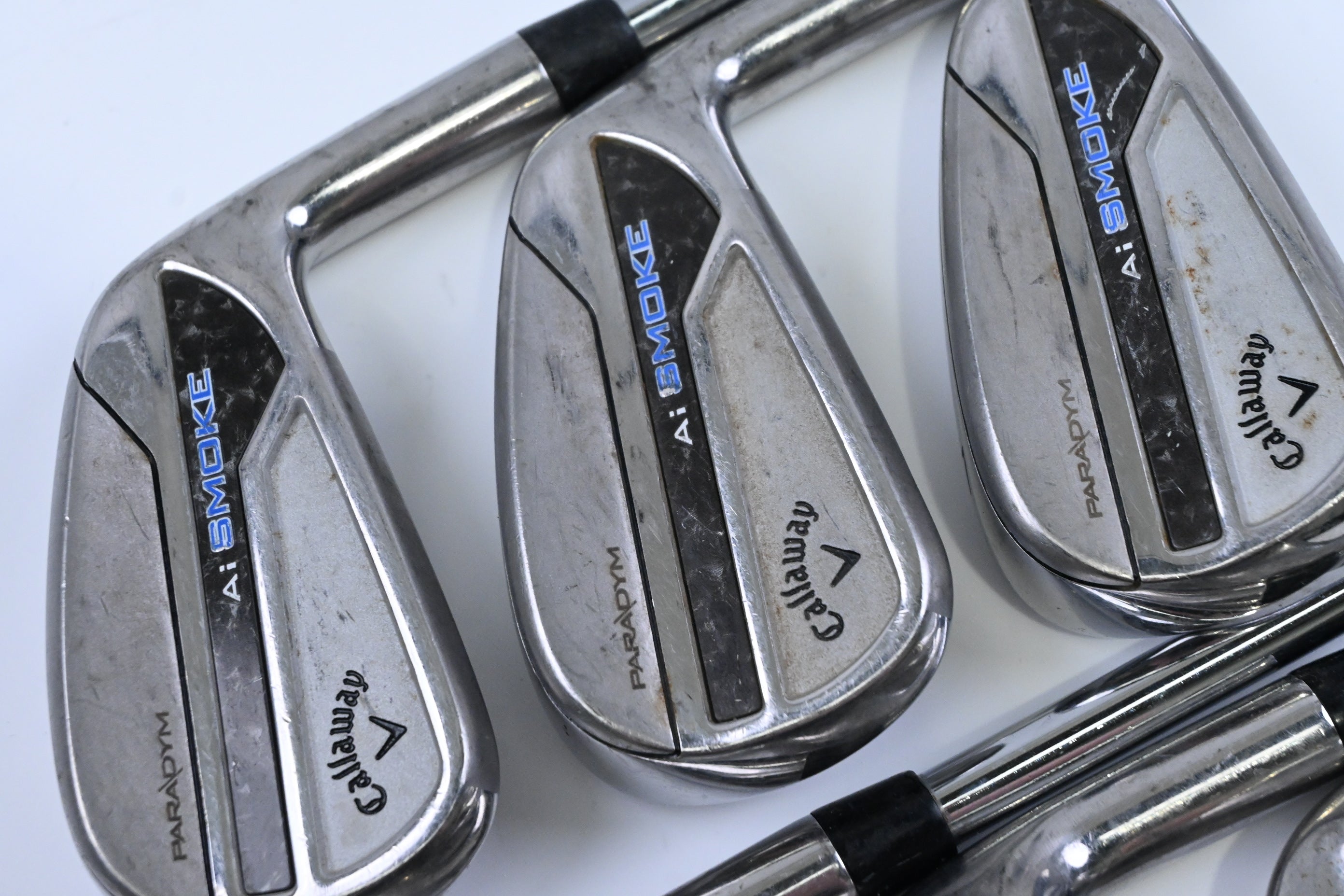 Callaway Paradym Ai Smoke Irons / 5-PW / Regular Flex Elevate MPH 85 Shafts