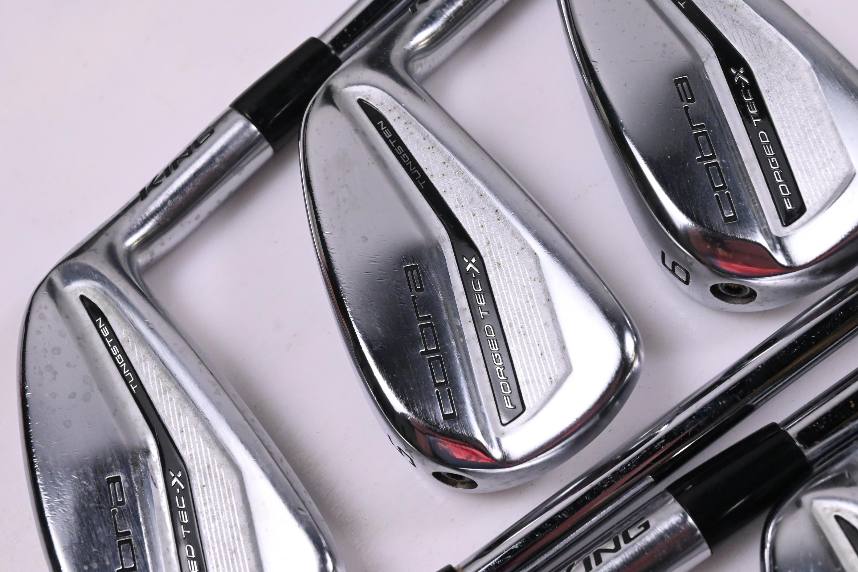 Cobra Forged Tec X 2022 Irons / 4-PW / Stiff Flex KBS Tour 90 Shafts