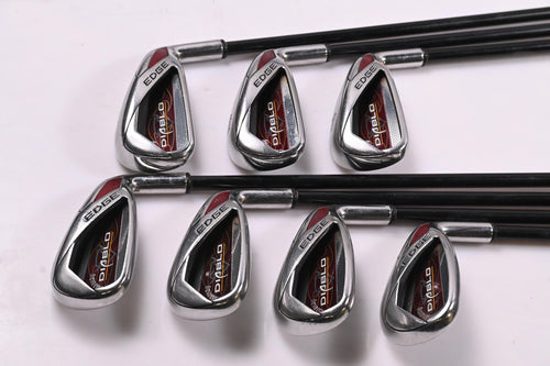 Callaway Diablo Edge Irons / 5-PW+SW / Regular Flex Callaway 75 Shafts