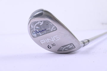 Ladies Ping Serene #6 Hybrid / 30 Degree / Ladies Flex Ping ULT 210 Shaft