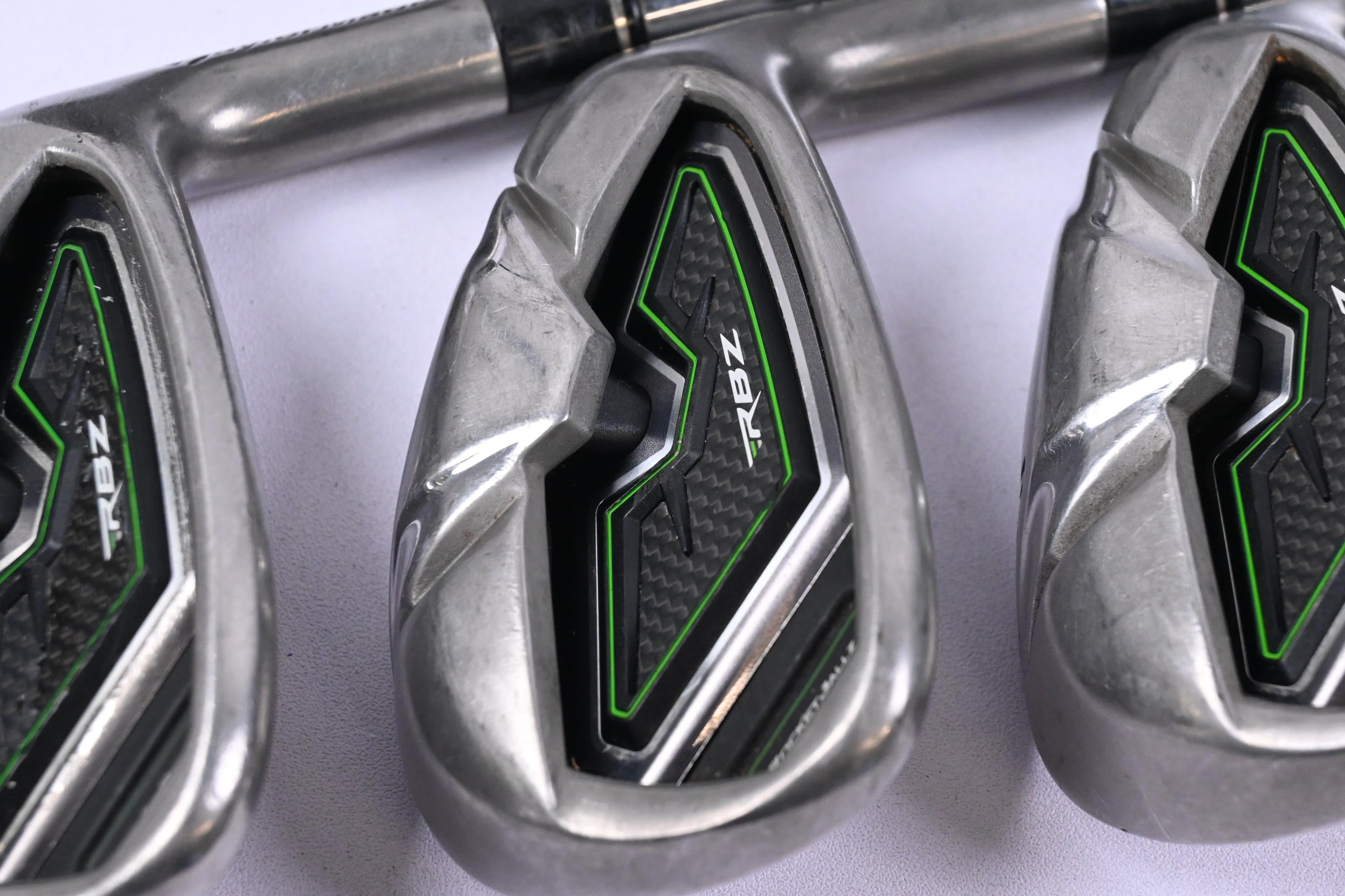 Taylormade RBZ Irons / 4-PW+GW+SW / Regular Flex Taylormade RBZ Shafts