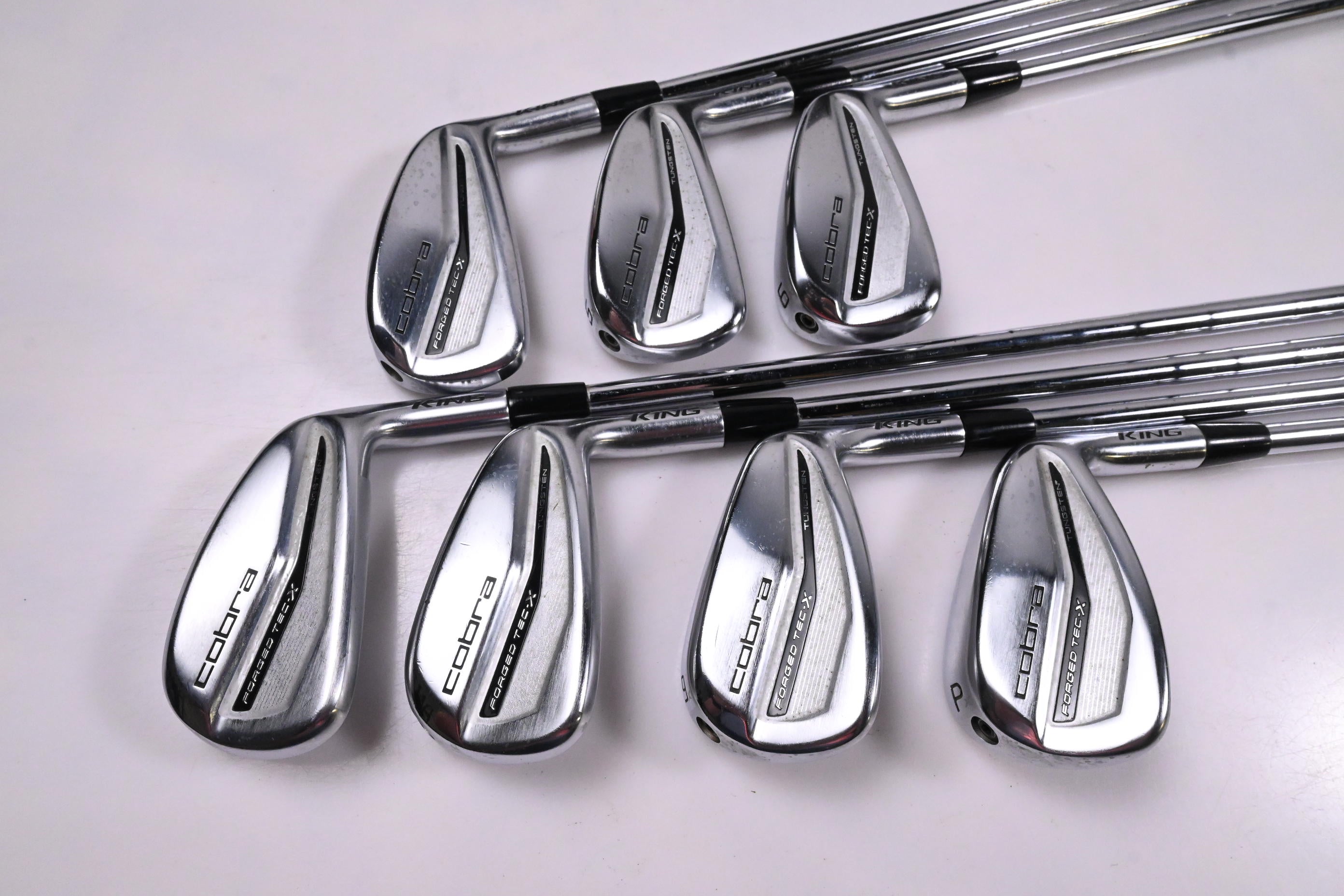 Cobra Forged Tec X 2022 Irons / 4-PW / Stiff Flex KBS Tour 90 Shafts