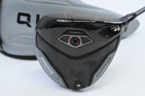 Callaway Quantum Max D Driver / 12 Degree / X Flex Denali Frost Silver 70 Shaft