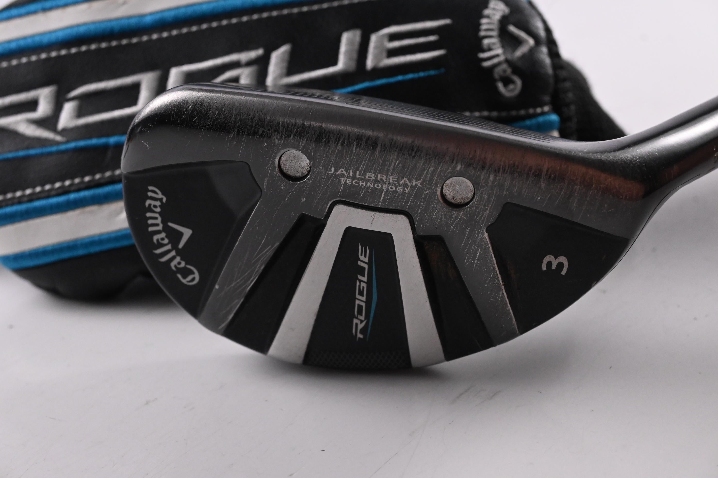 Callaway Rogue #3 Hybrid / 19 Degree / Stiff Flex Aldila Synergy 60 Shaft