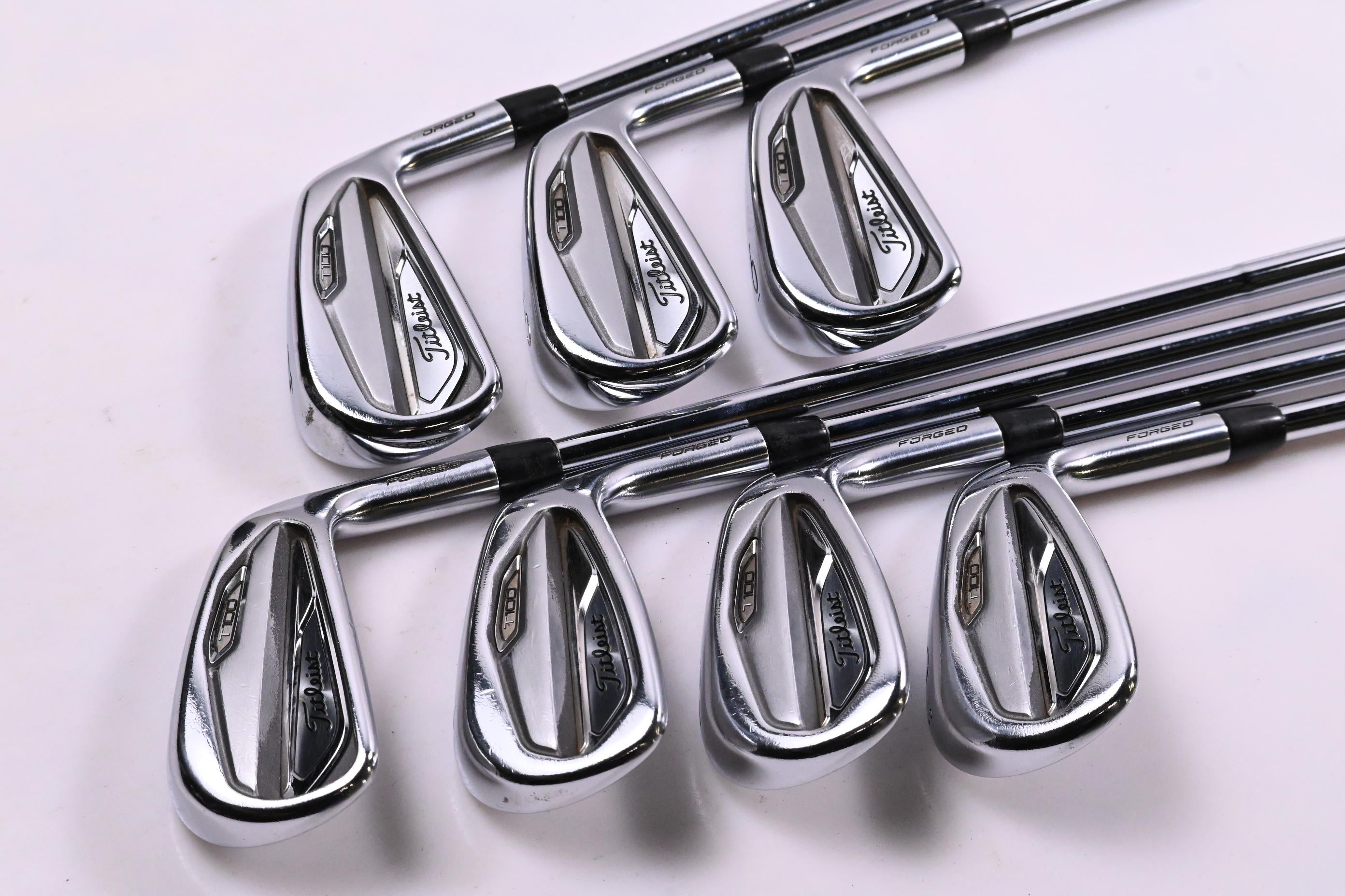 Titleist T100 2019 Irons / 4-PW / Stiff Flex Dynamic Gold S300 Shafts