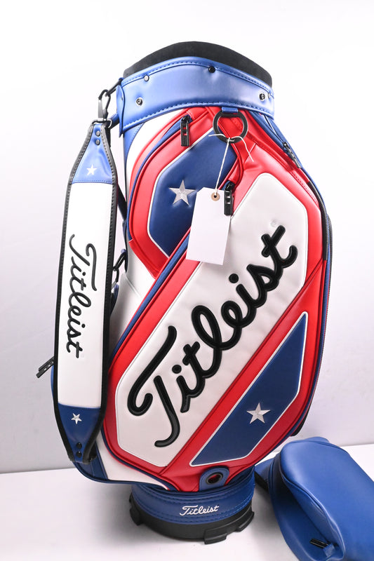 Titleist Tour Bag / 6-Way Divider / White, Red, Blue
