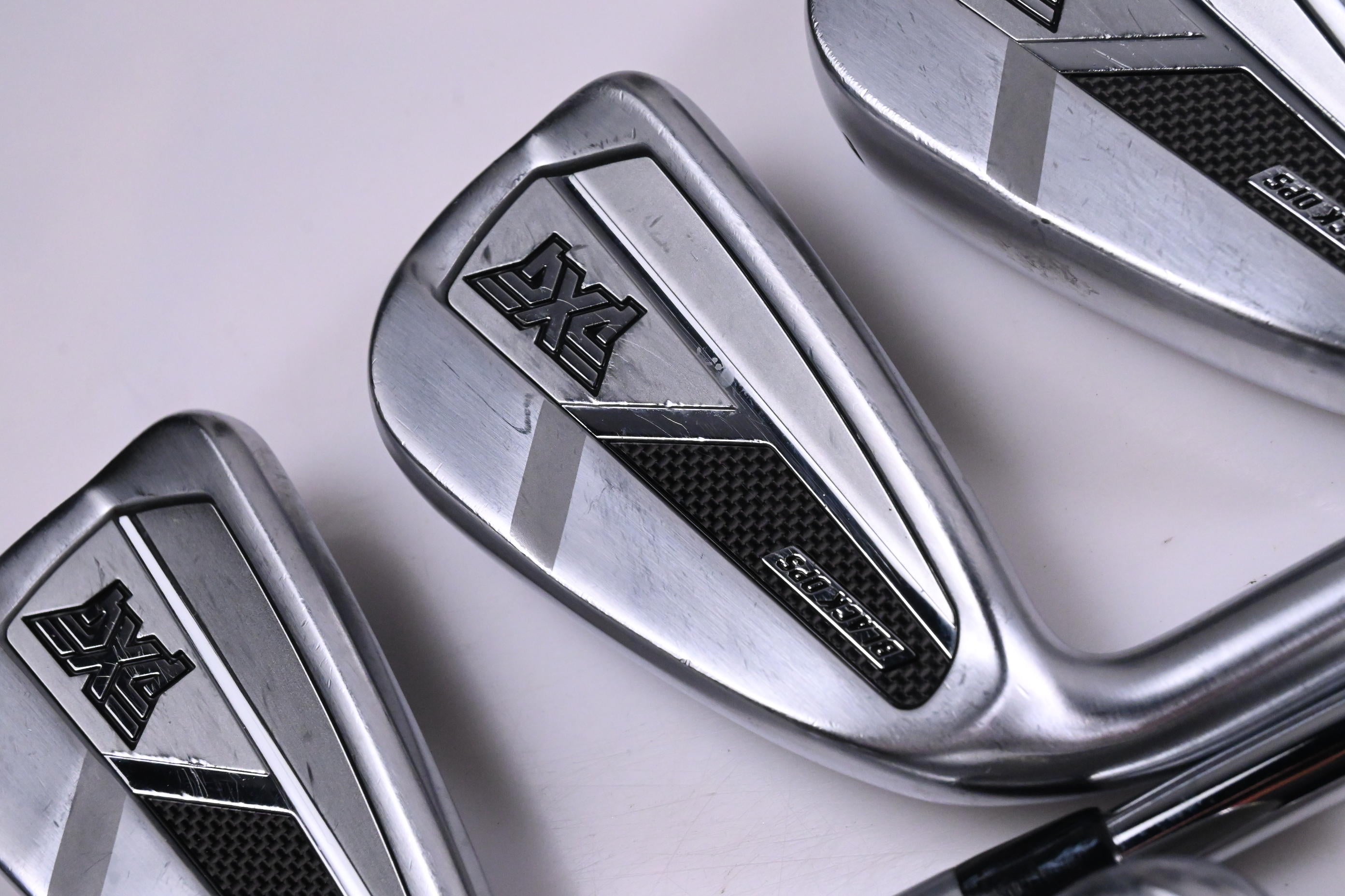 Left Hand PXG Black Ops Irons / 5-PW+GW / Stiff Flex True Temper Elevate MPH 95