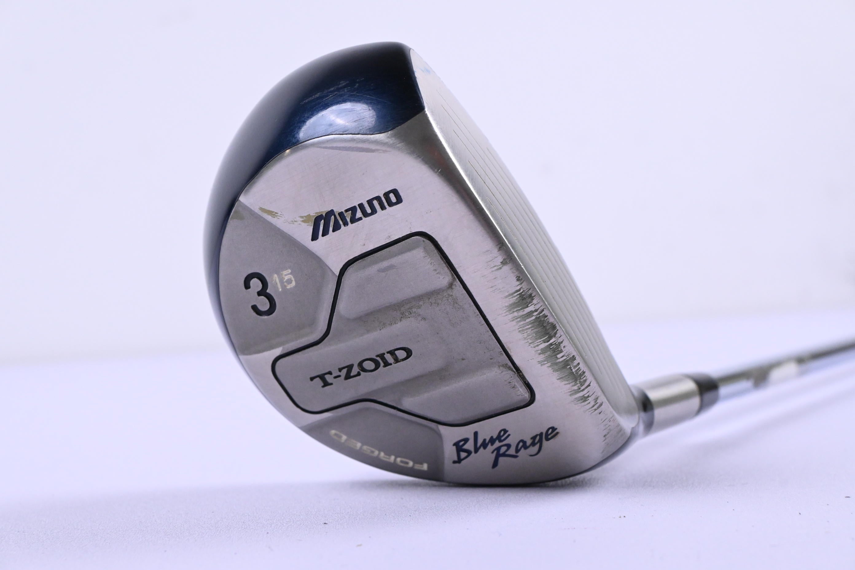 Mizuno Blue Rage #3 Wood / 15 Degree / Regular Flex Dynamic Gold R300 Shaft