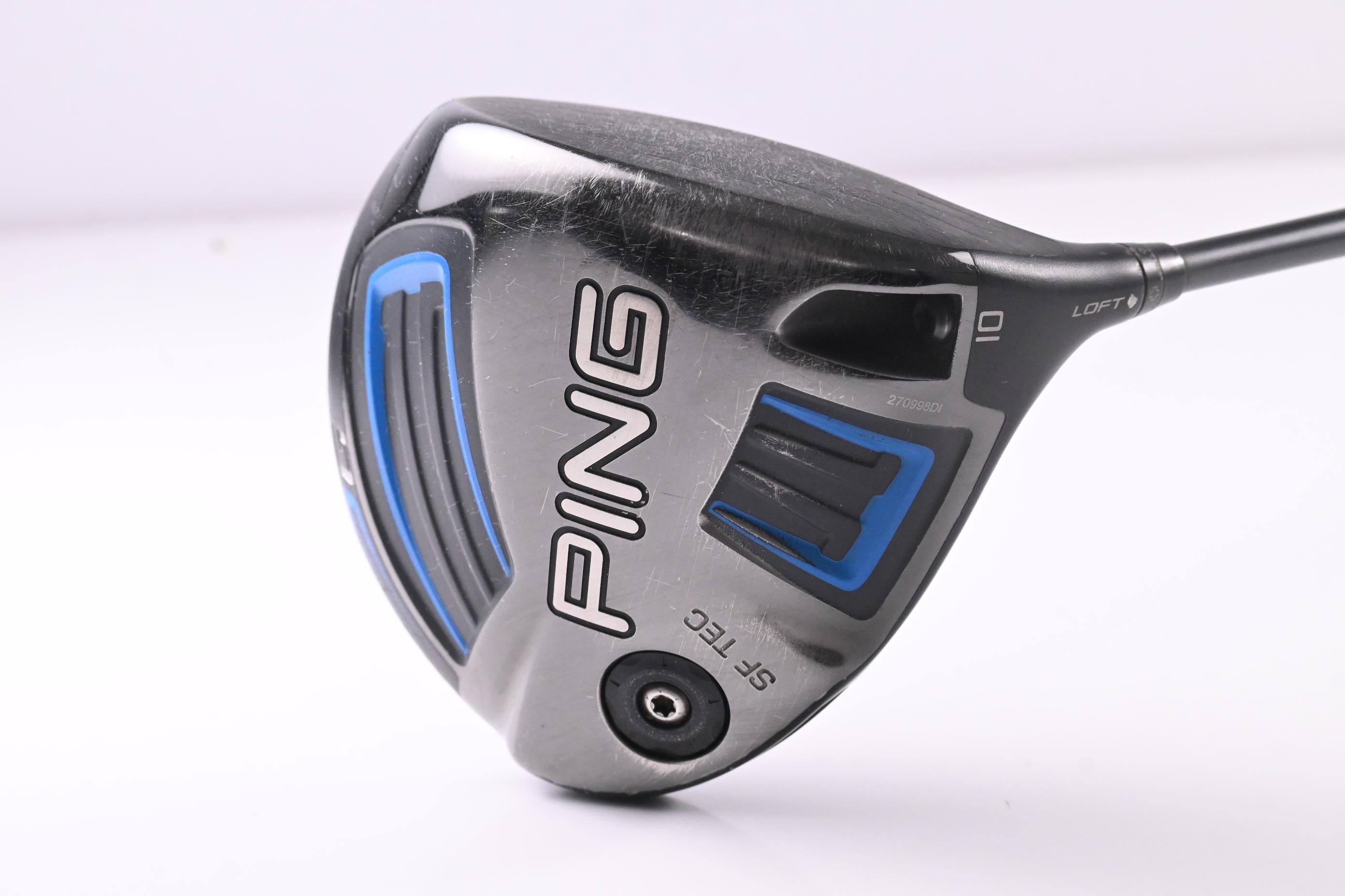 Ping G Series SF Tec Driver / 10 Degree / Regular Flex Ping Alta Blue 55 Shaft