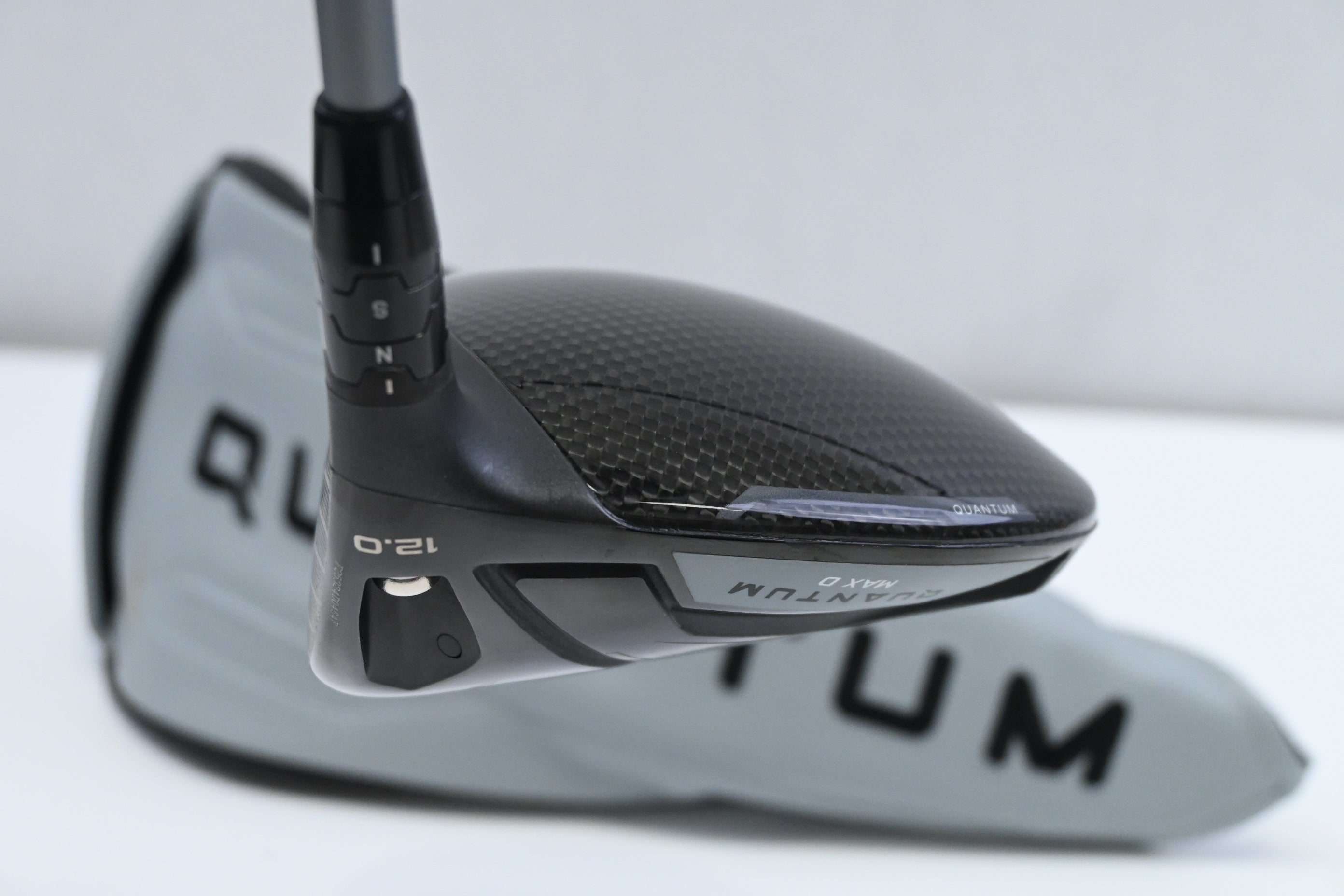Callaway Quantum Max D Drivers / 12 Degree / X Flex Denali Frost silver 60 Shaft