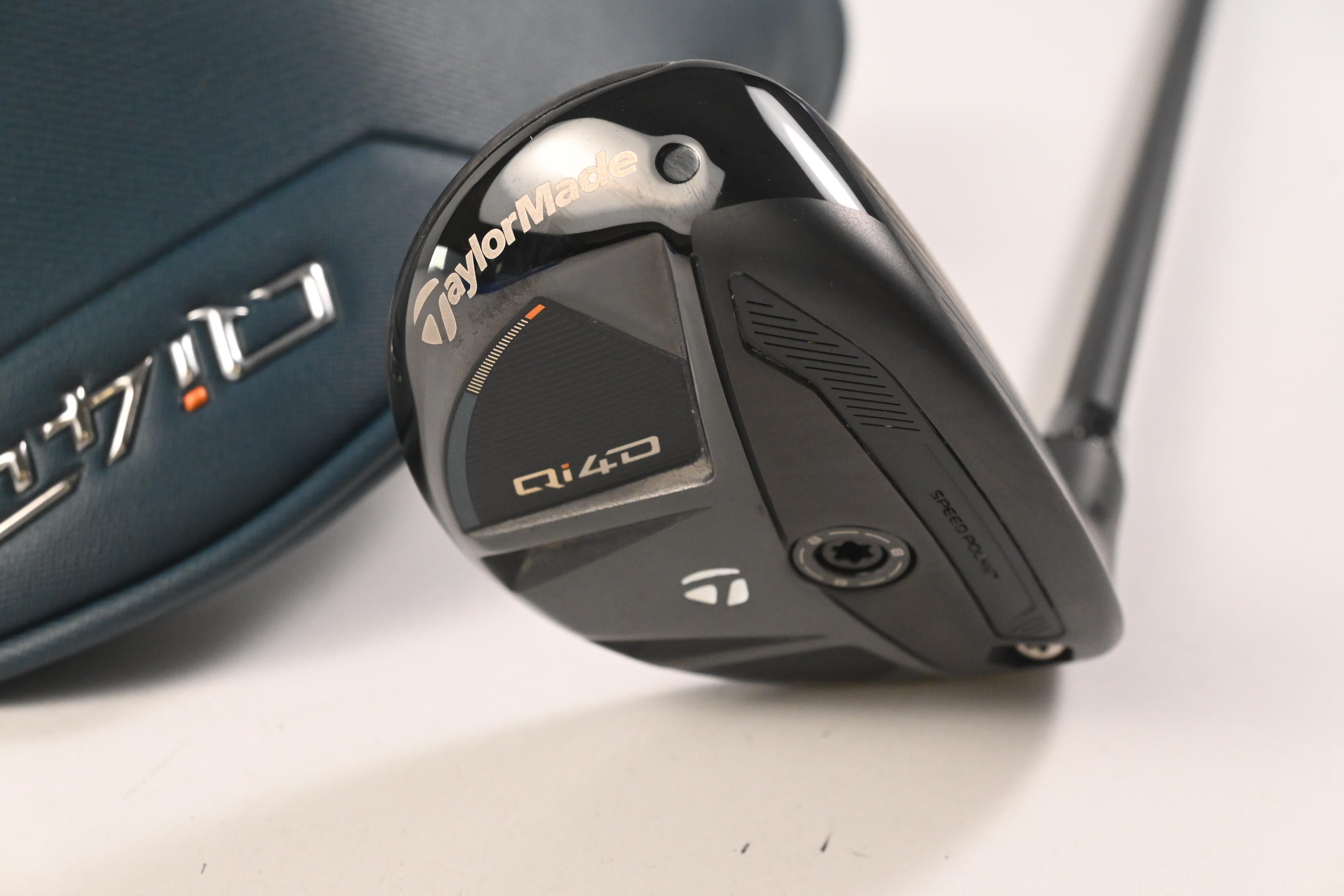 Taylormade Qi4D #3 Hybrid / 19 Degree / Stiff Flex REAX By KBS White 75 Shaft