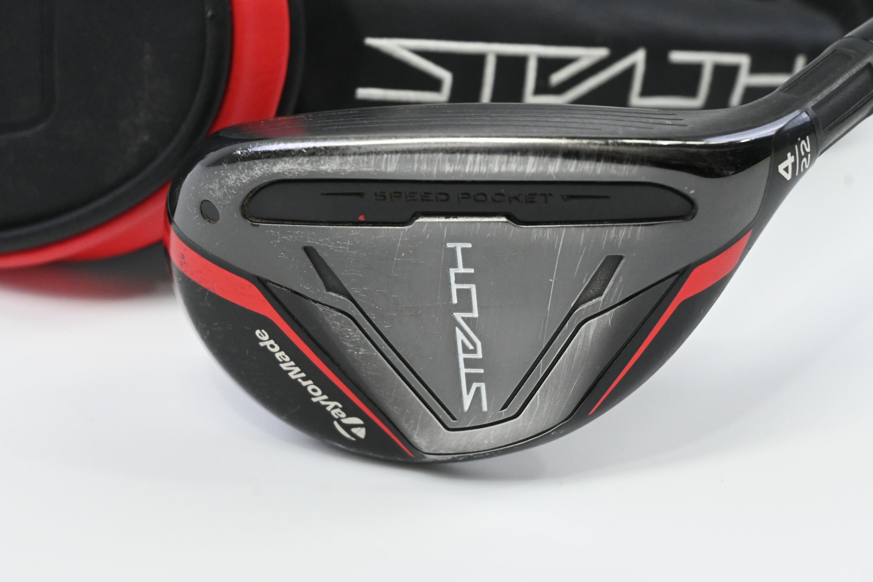 Taylormade Stealth #4 Hybrid / 22 Degree / Senior Flex Bassara 55 Shaft