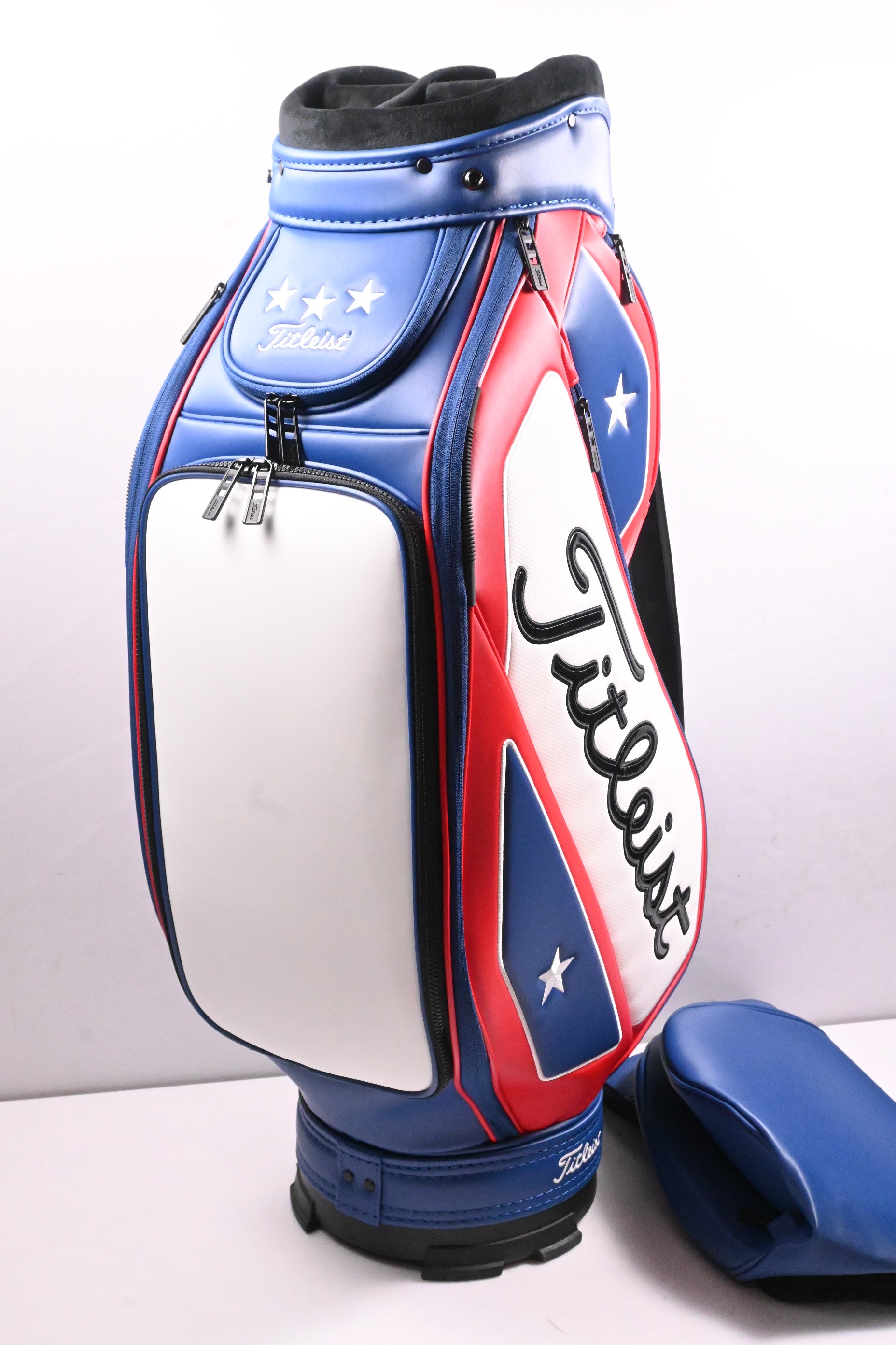 Titleist Tour Bag / 6-Way Divider / White, Red, Blue