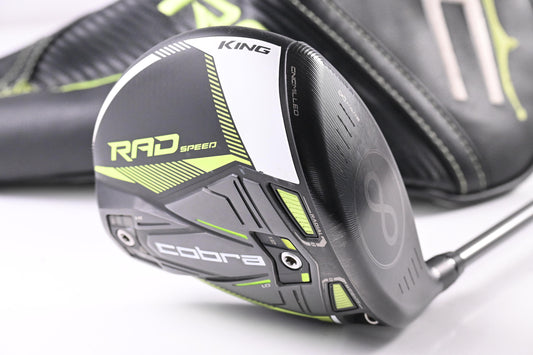 Cobra King Radspeed Driver / 10.5 Degree / Regular Flex Evenflow Riptide CB 50