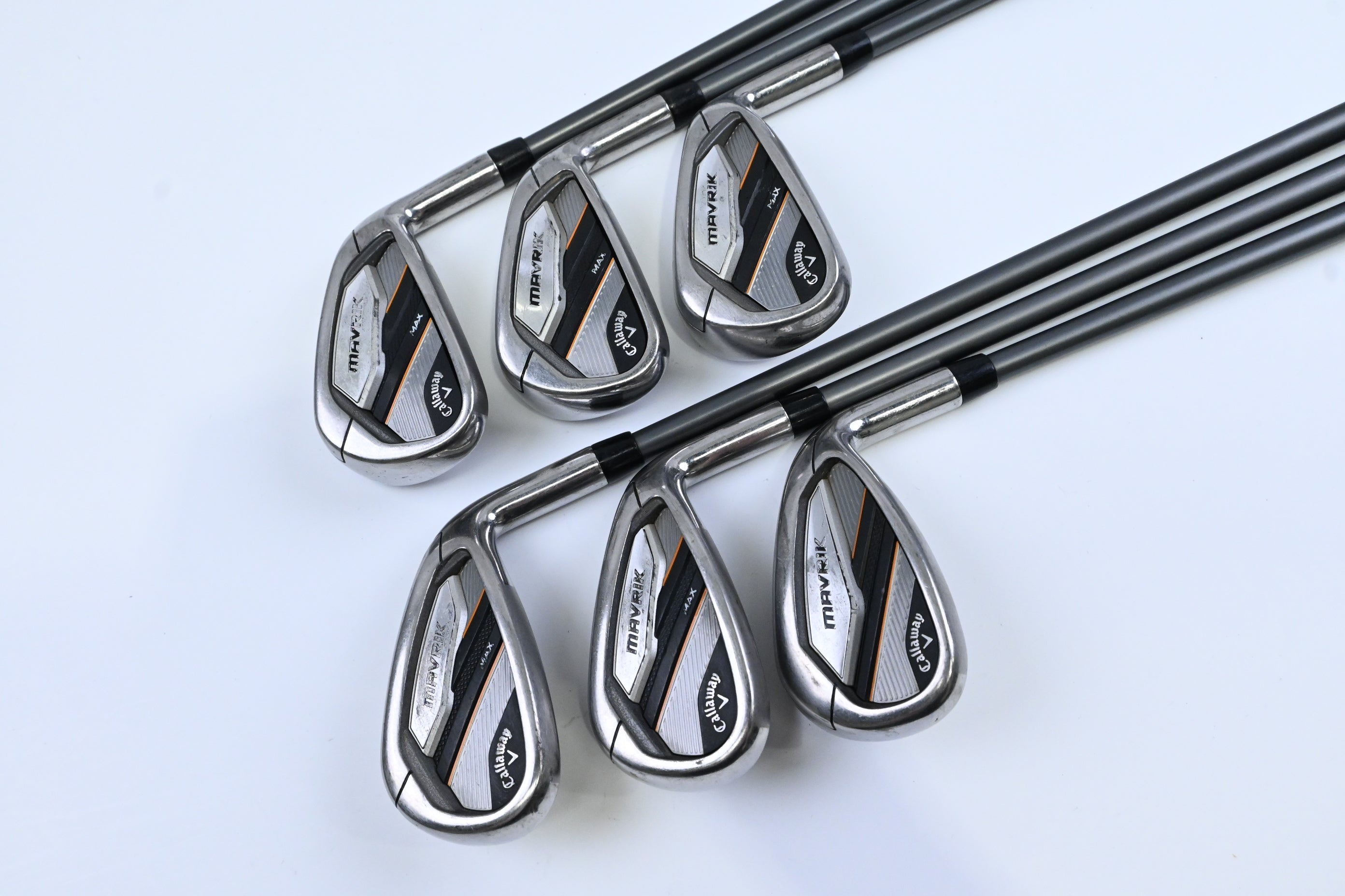 Callaway Mavrik Max Irons / 5-PW / Senior Flex Catalyst 55 Shafts