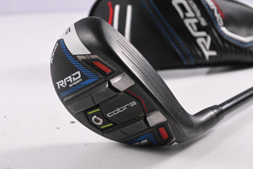 Cobra King Radspeed One Length #4 Hybrid / 21 Degree / Stiff Flex AV Raw Blue 75
