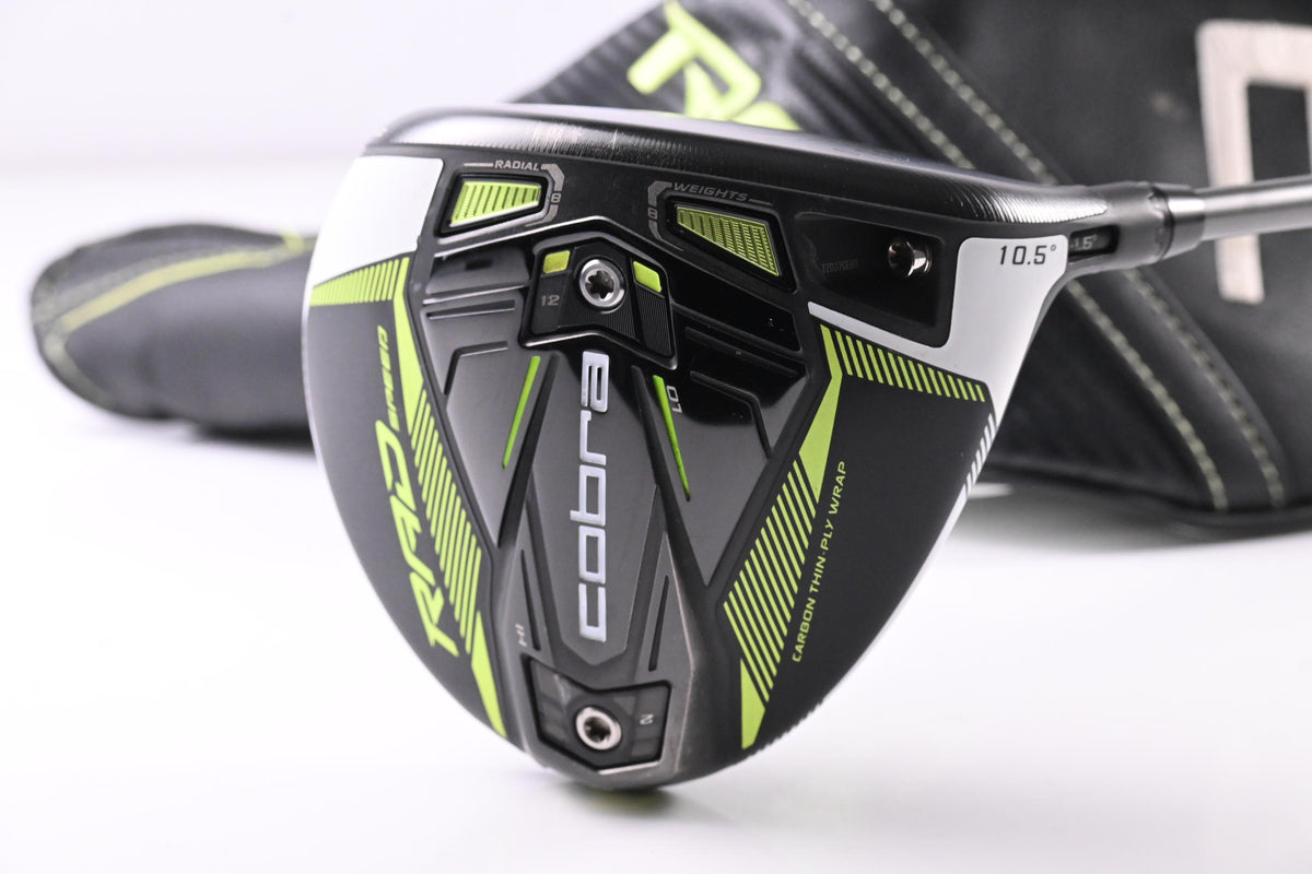 Cobra King Radspeed Driver / 10.5 Degree / Regular Flex Evenflow Riptide CB 50