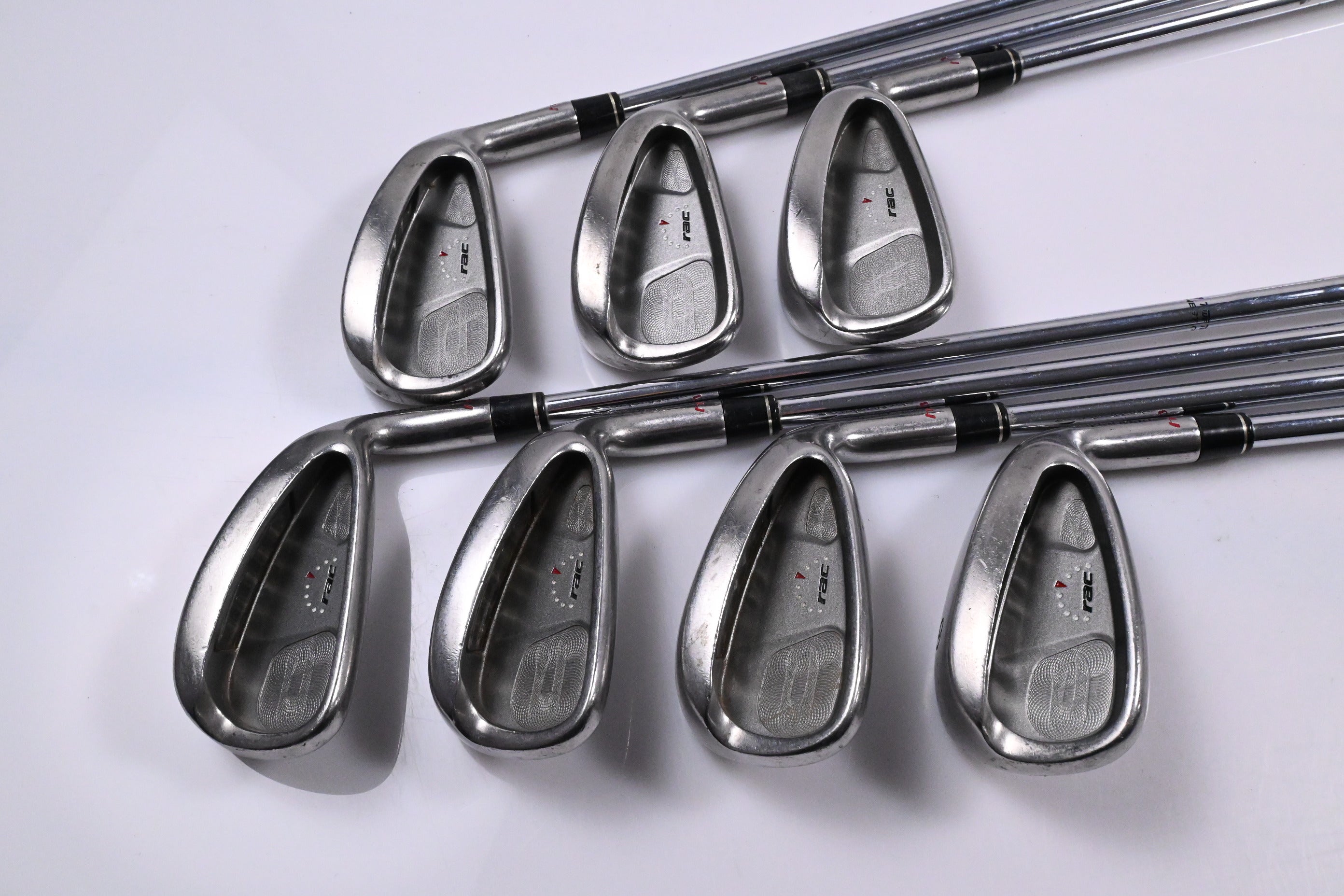 Taylormade RAC HT Irons / 3-9i / Stiff Flex Taylormade Shafts
