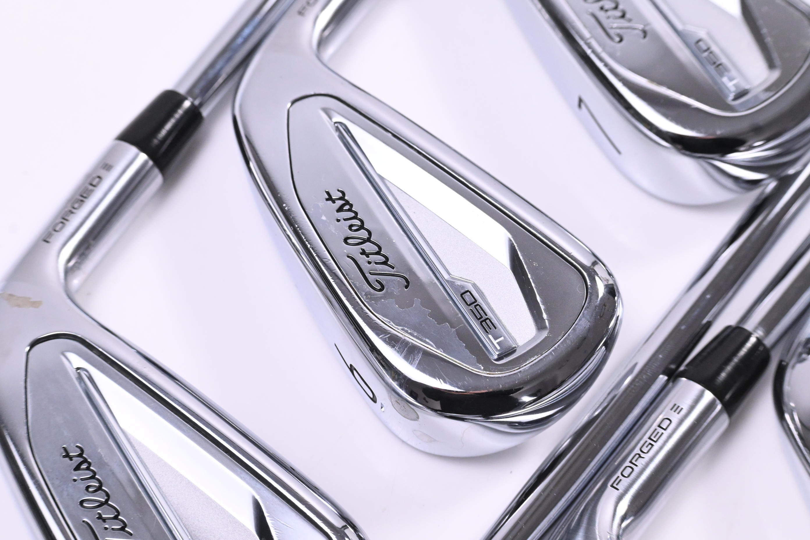 Titleist T350 Irons / 5-PW+48 / Regular Flex True Temper AMT Red R300 Shafts