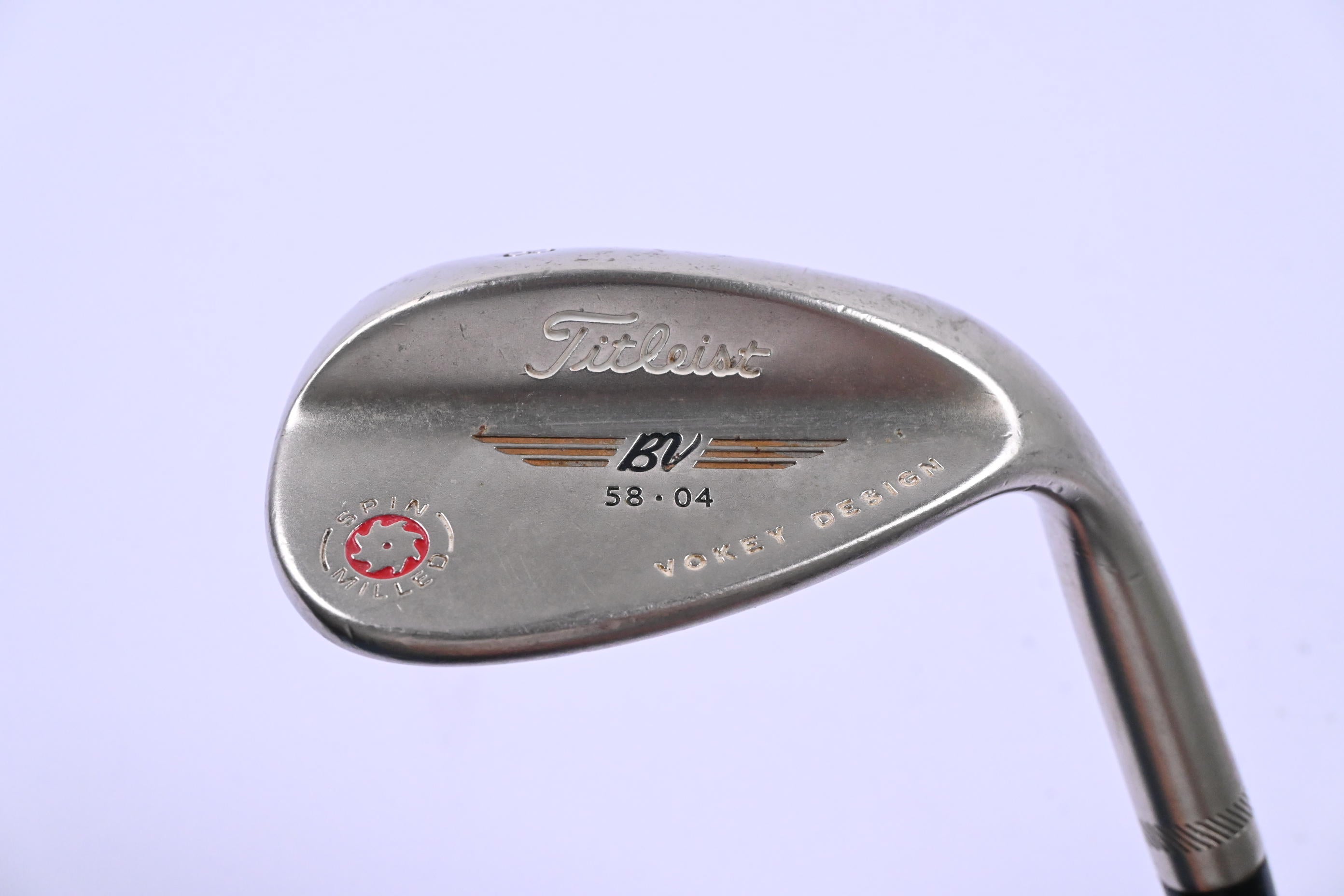 Titleist Vokey Spin Milled 2009 Lob Wedge / 58 Degree / Wedge Flex Vokey Design