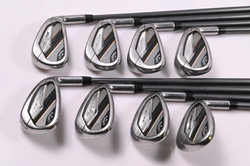 Callaway Mavrik Irons / 5-PW+GW+SW / Senior Flex Catalyst 55 Shafts