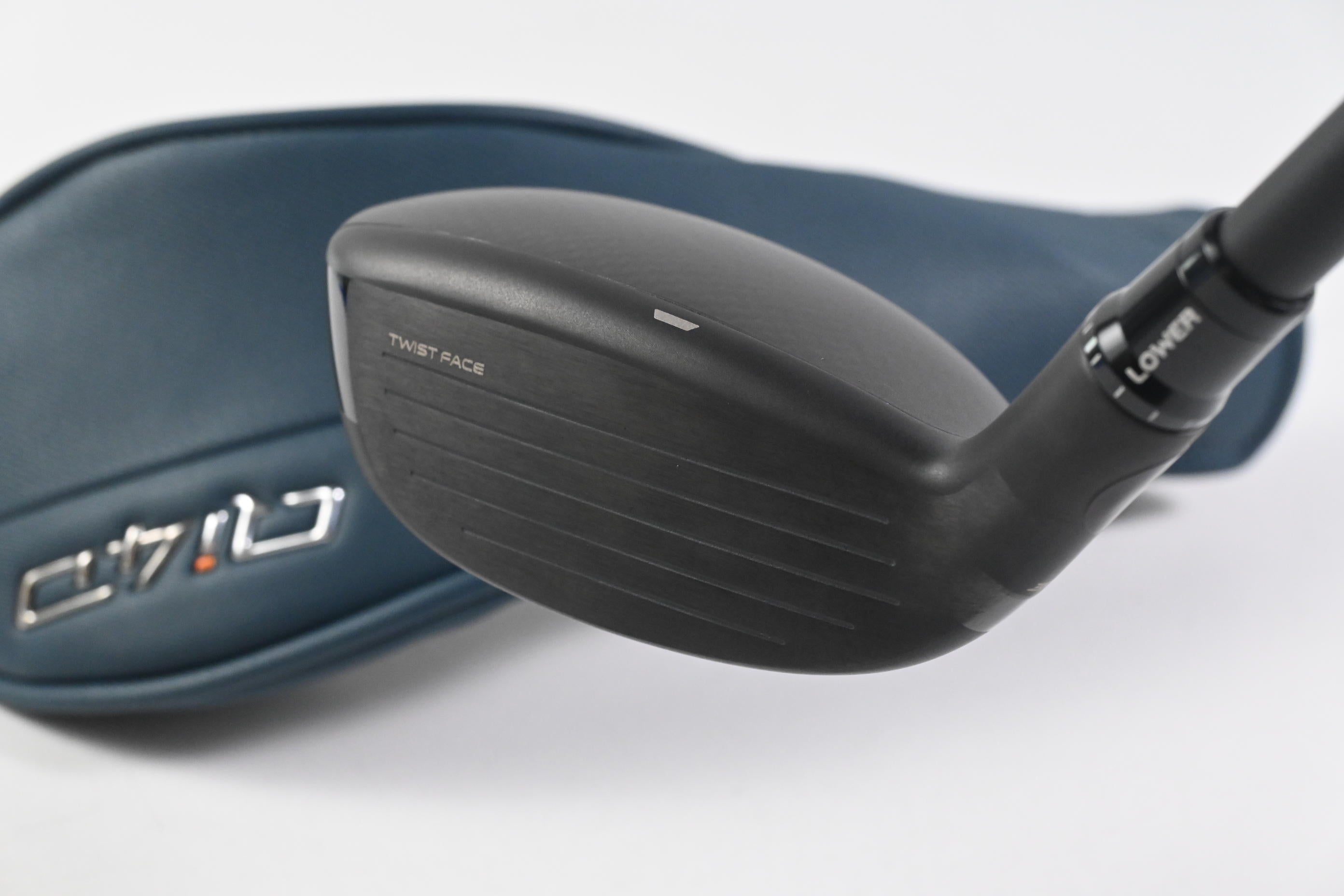Taylormade Qi4D #3 Hybrid / 19 Degree / Stiff Flex REAX By KBS White 75 Shaft