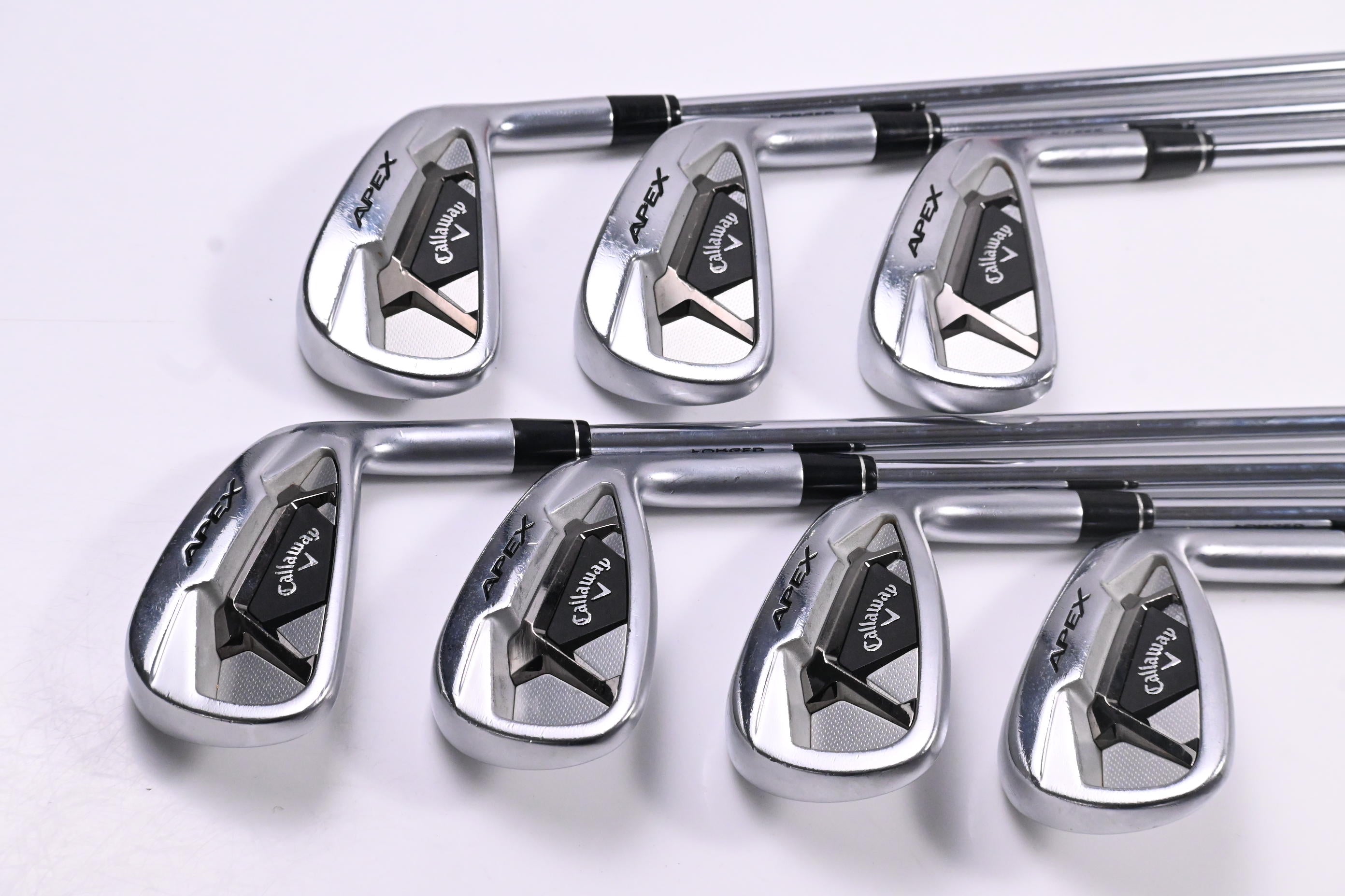 Callaway Apex 21 Irons / 4-PW / Regular Flex True Temper Elevate MPH 85 Shafts