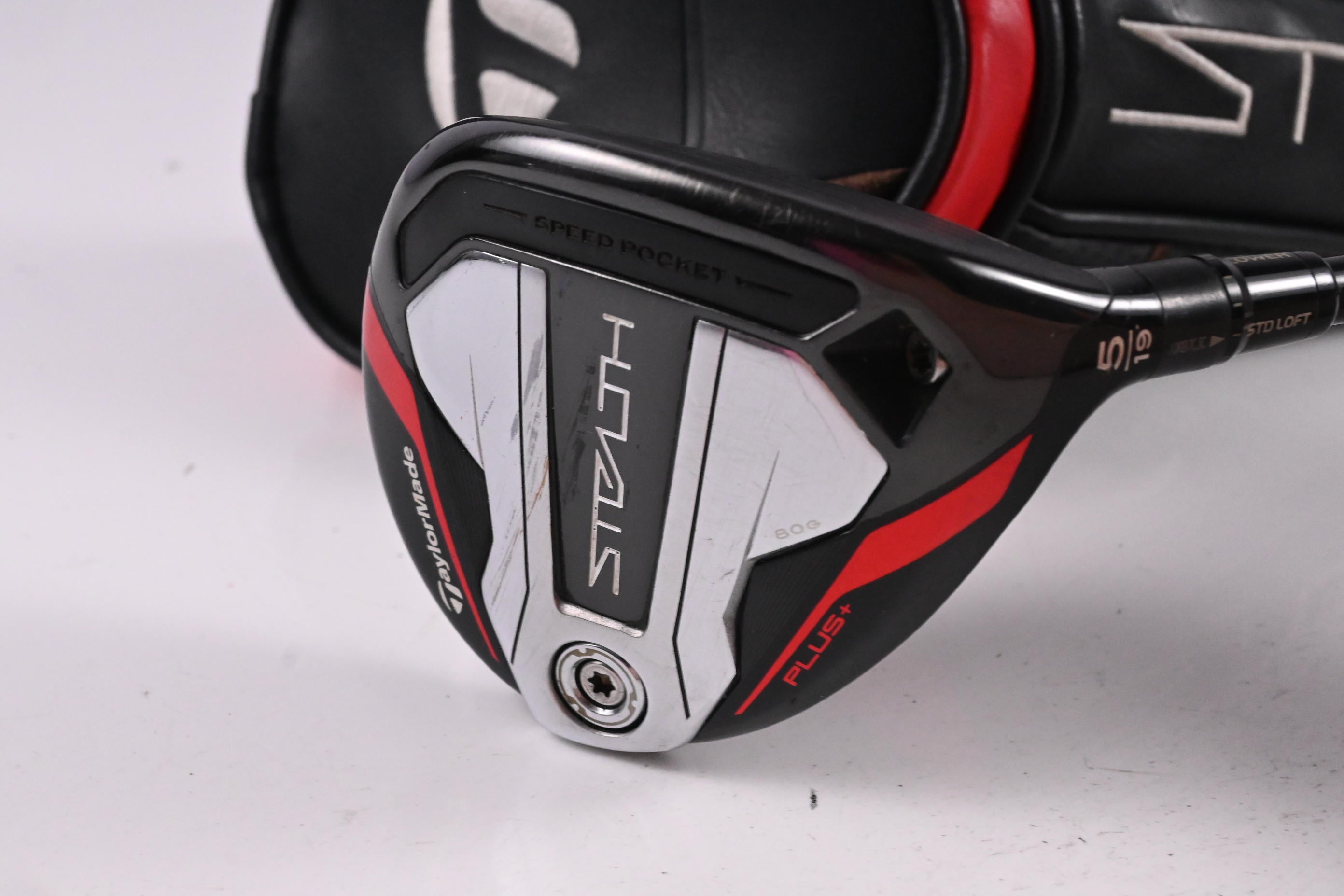 Taylormade Stealth Plus #5 Wood / 18 Degree / Stiff Flex Kai'li White 70 Shaft