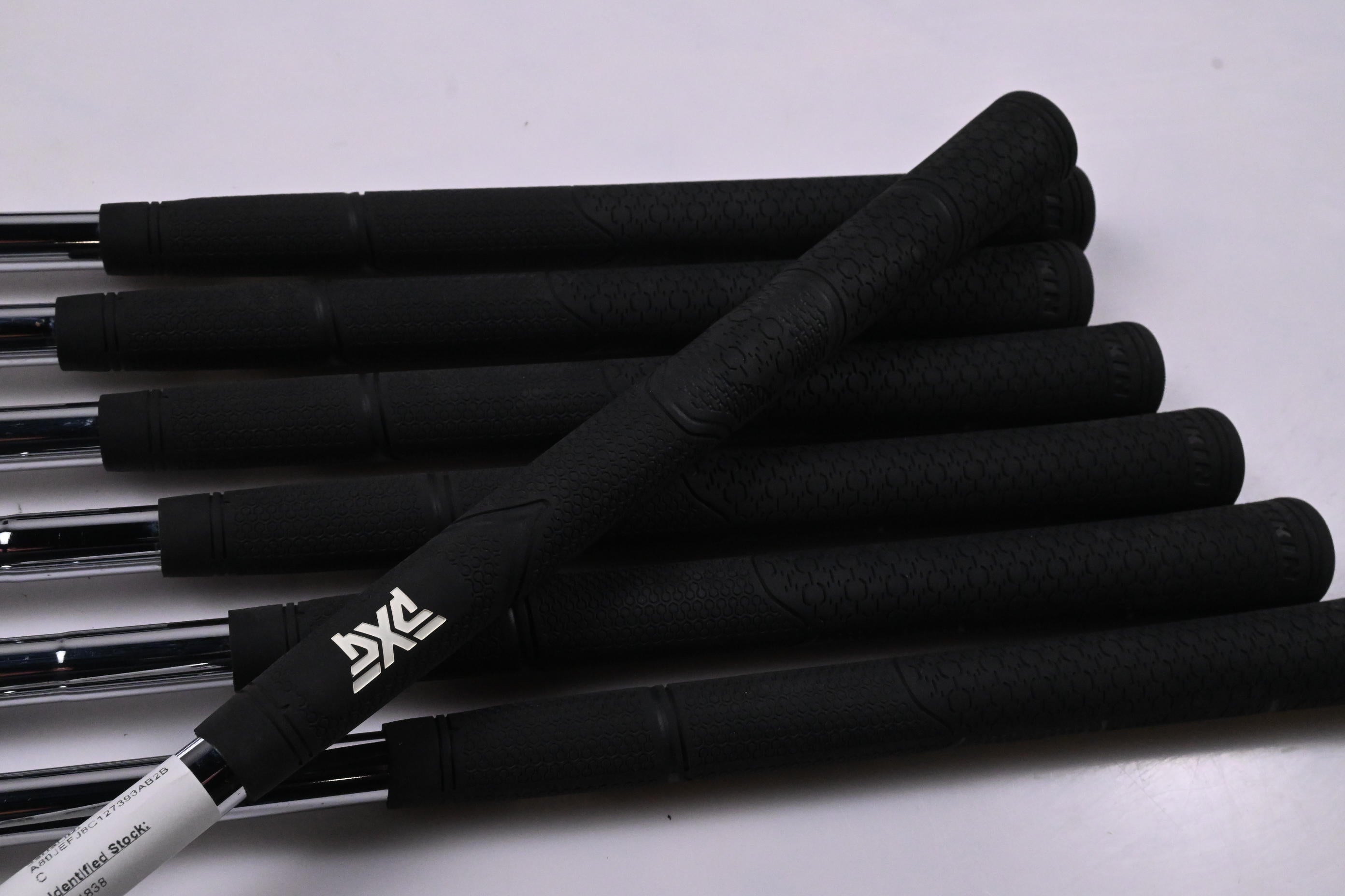 Left Hand PXG Black Ops Irons / 5-PW+GW / Stiff Flex True Temper Elevate MPH 95