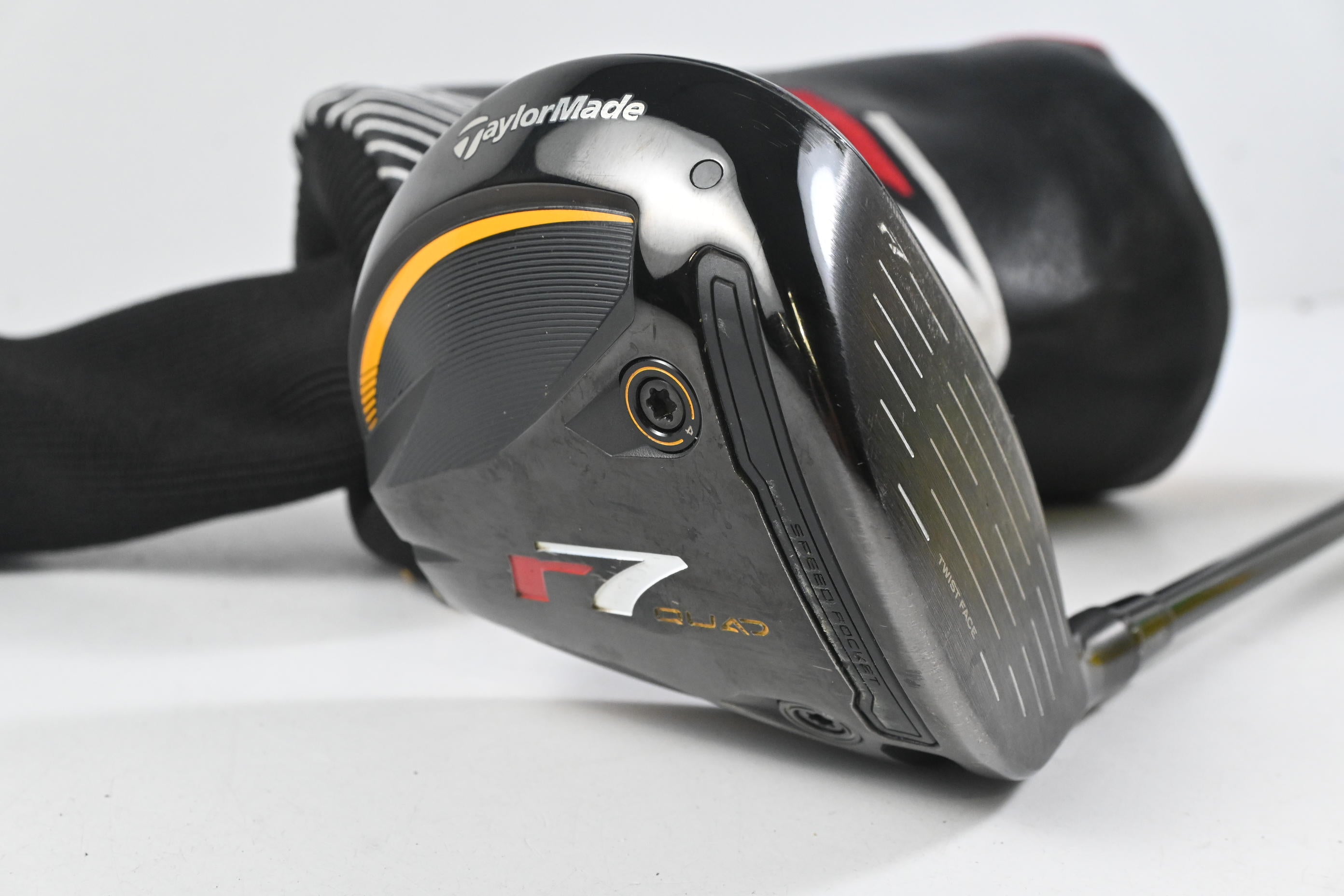 Taylormade R7 Quad Mini Driver / 13.5 Degree / Stiff Flex Fujikura Speeder MD 6