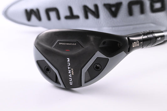 Callaway Quantum Max #5 Hybrid / 24 Degree / Regular Flex Denali Frost Silver