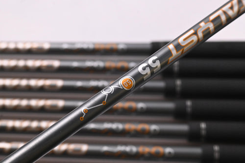 Callaway Mavrik Irons / 5-PW+GW+SW / Senior Flex Catalyst 55 Shafts