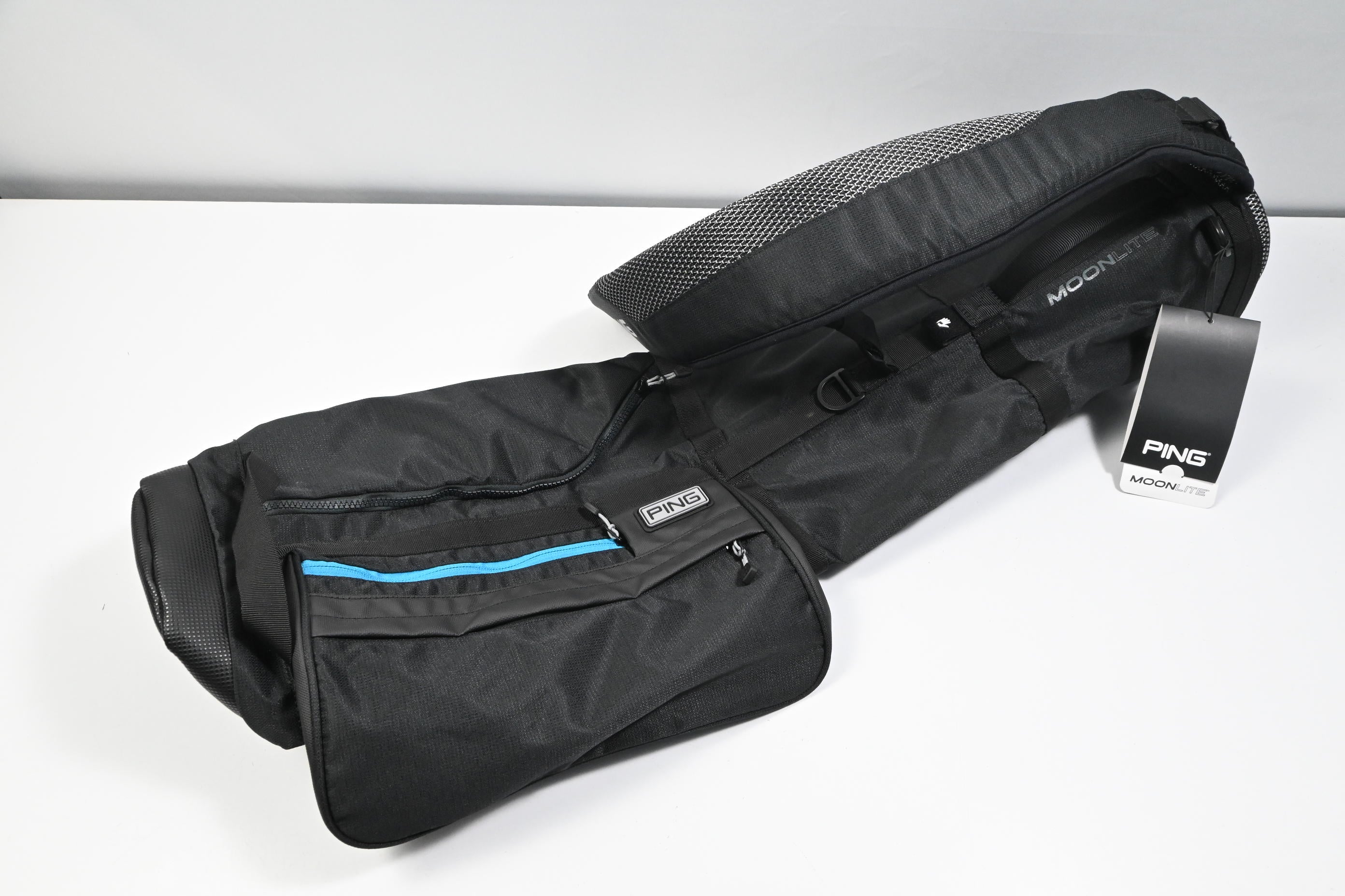 Ping Moonlite Pencil Bag  / 2-Way Divider / Black