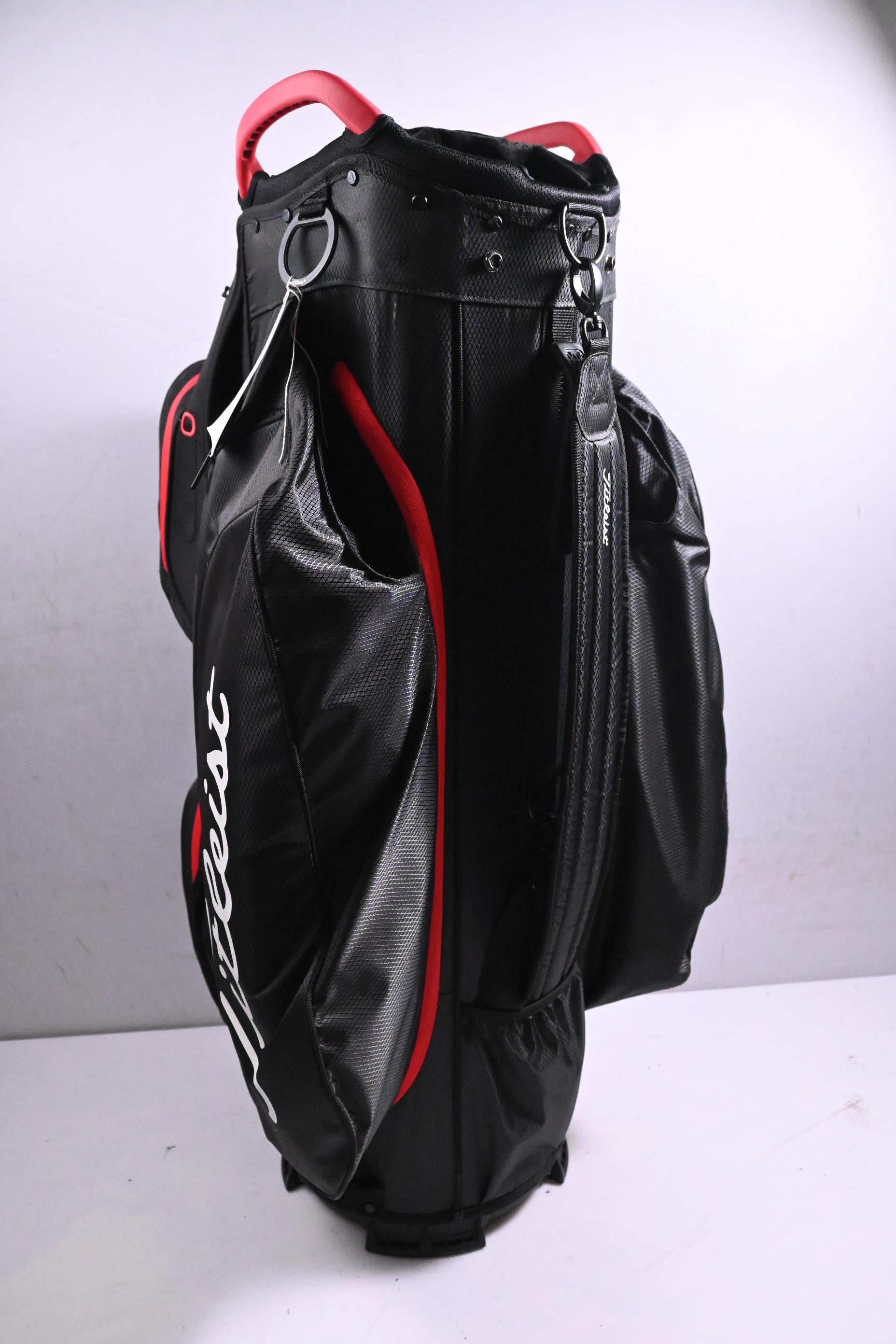 Titleist StaDry Cart 15 Cart Bag / 15-Way Divider / Black, Red