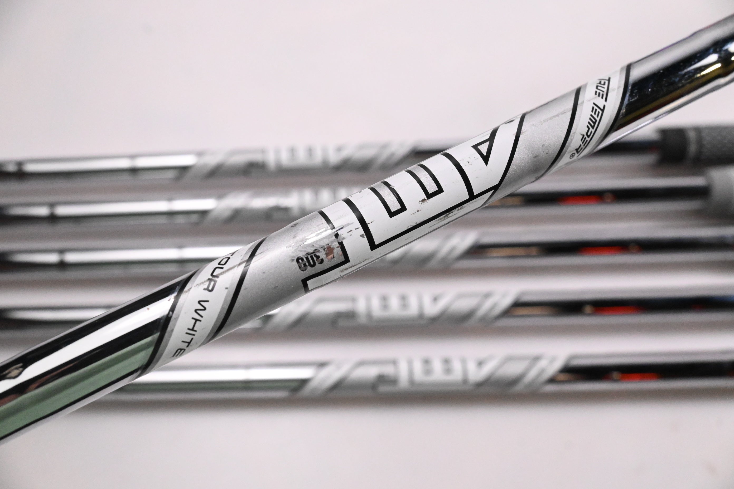 Titleist T100 2021 Irons / 4-9i / Stiff Flex AMT Tour White S300 Shafts